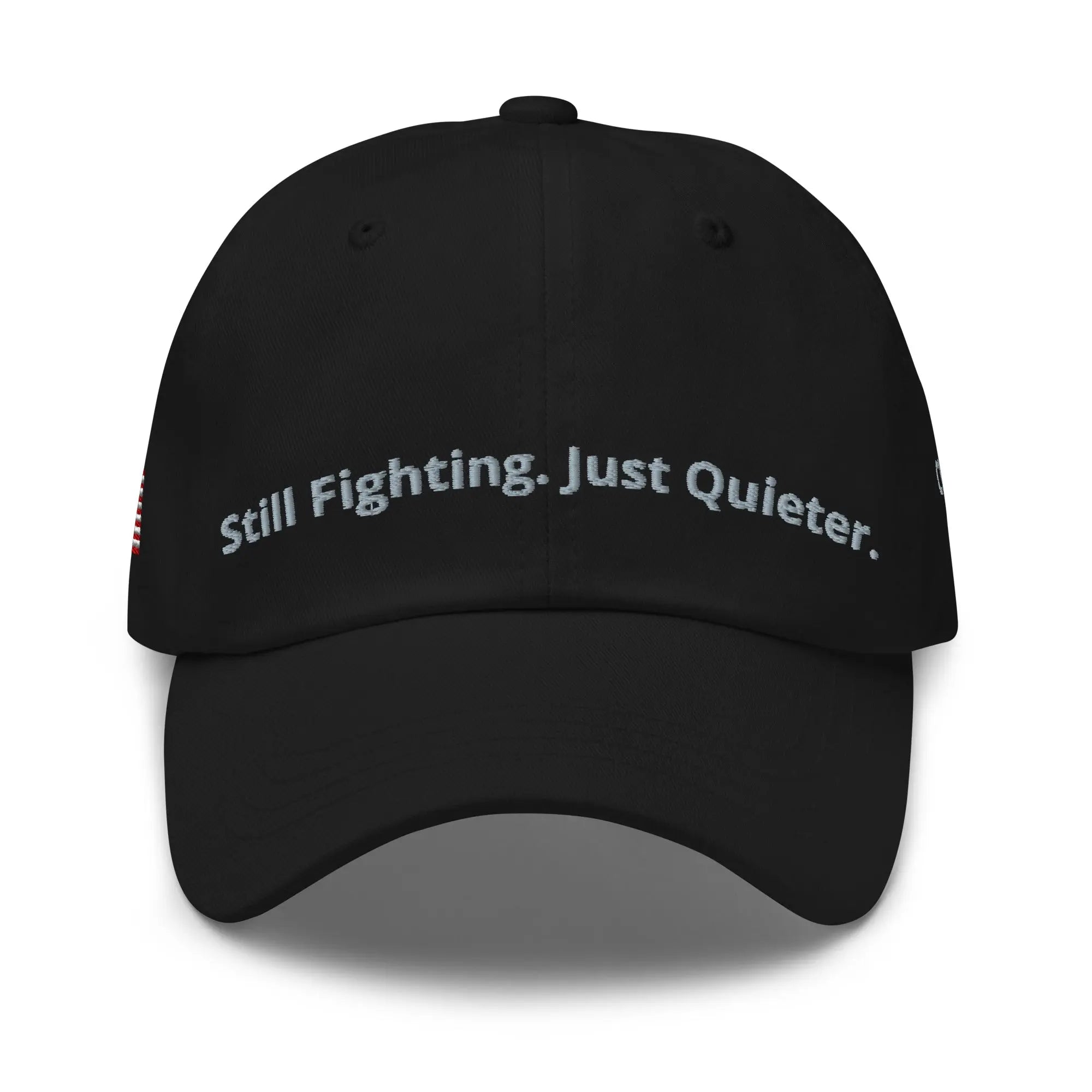 Still Fighting. Just Quieter. - Veterans Mental Health Awareness Dad Hat TENWRA™