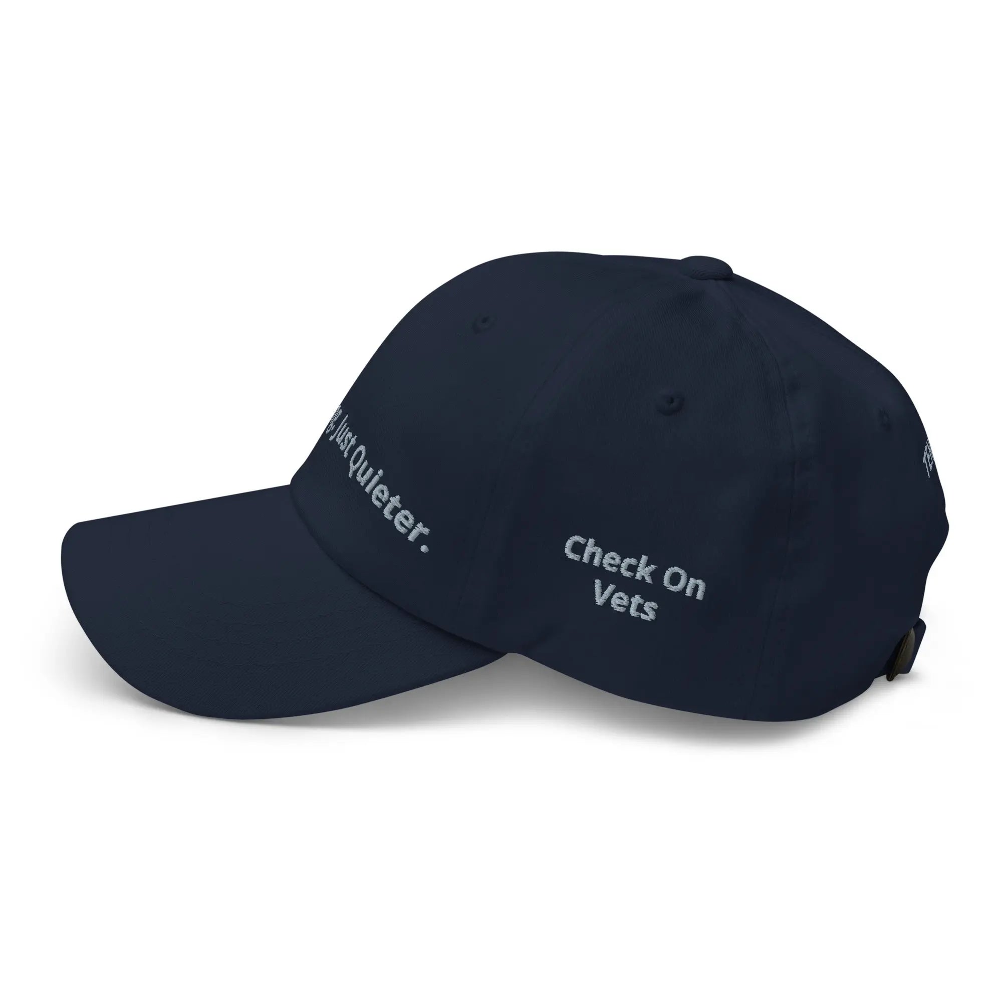 Still Fighting. Just Quieter. - Veterans Mental Health Awareness Dad Hat TENWRA™
