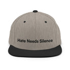 Hate Needs Silence - Together Against Hate Snapback Hat TENWRA™