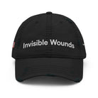 Invisible Wounds - Veterans Mental Health Awareness Distressed Dad Hat TENWRA™