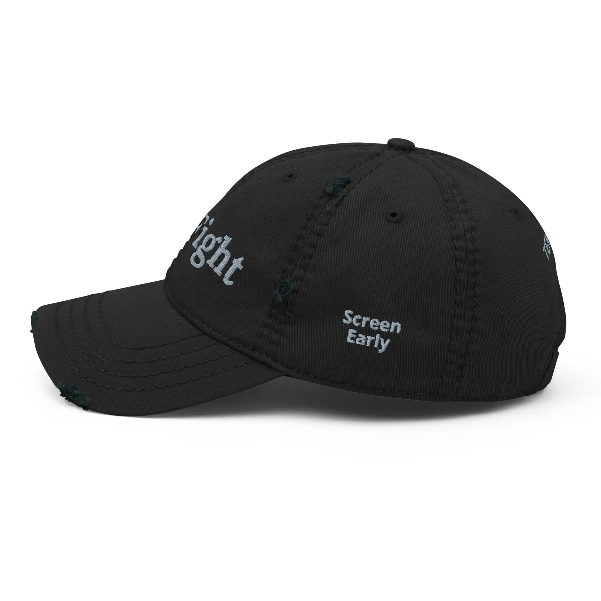 Our Fight - Breast Cancer Awareness Distressed Dad Hat TENWRA™