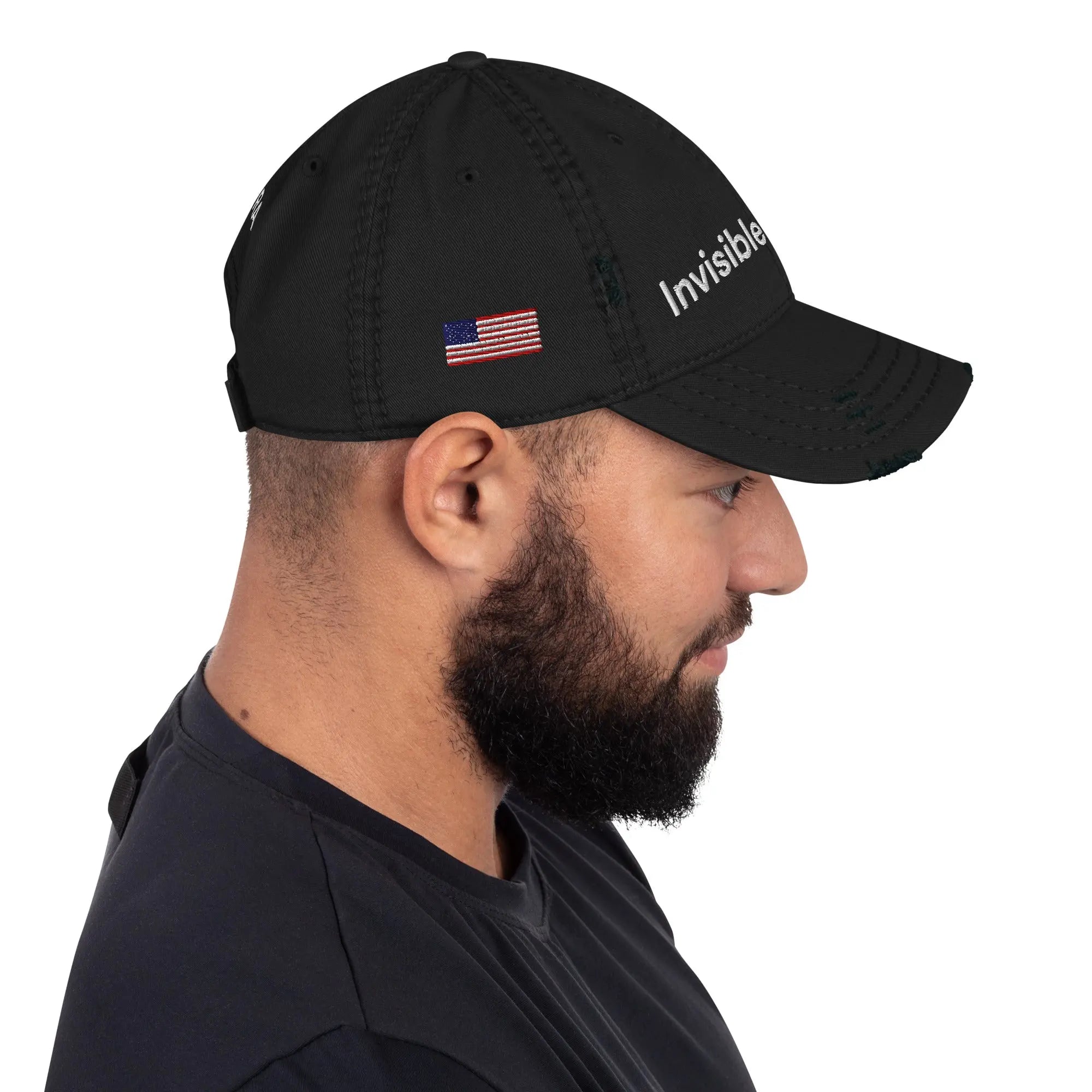 Invisible Wounds - Veterans Mental Health Awareness Distressed Dad Hat TENWRA™