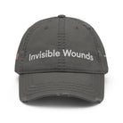 Invisible Wounds - Veterans Mental Health Awareness Distressed Dad Hat TENWRA™