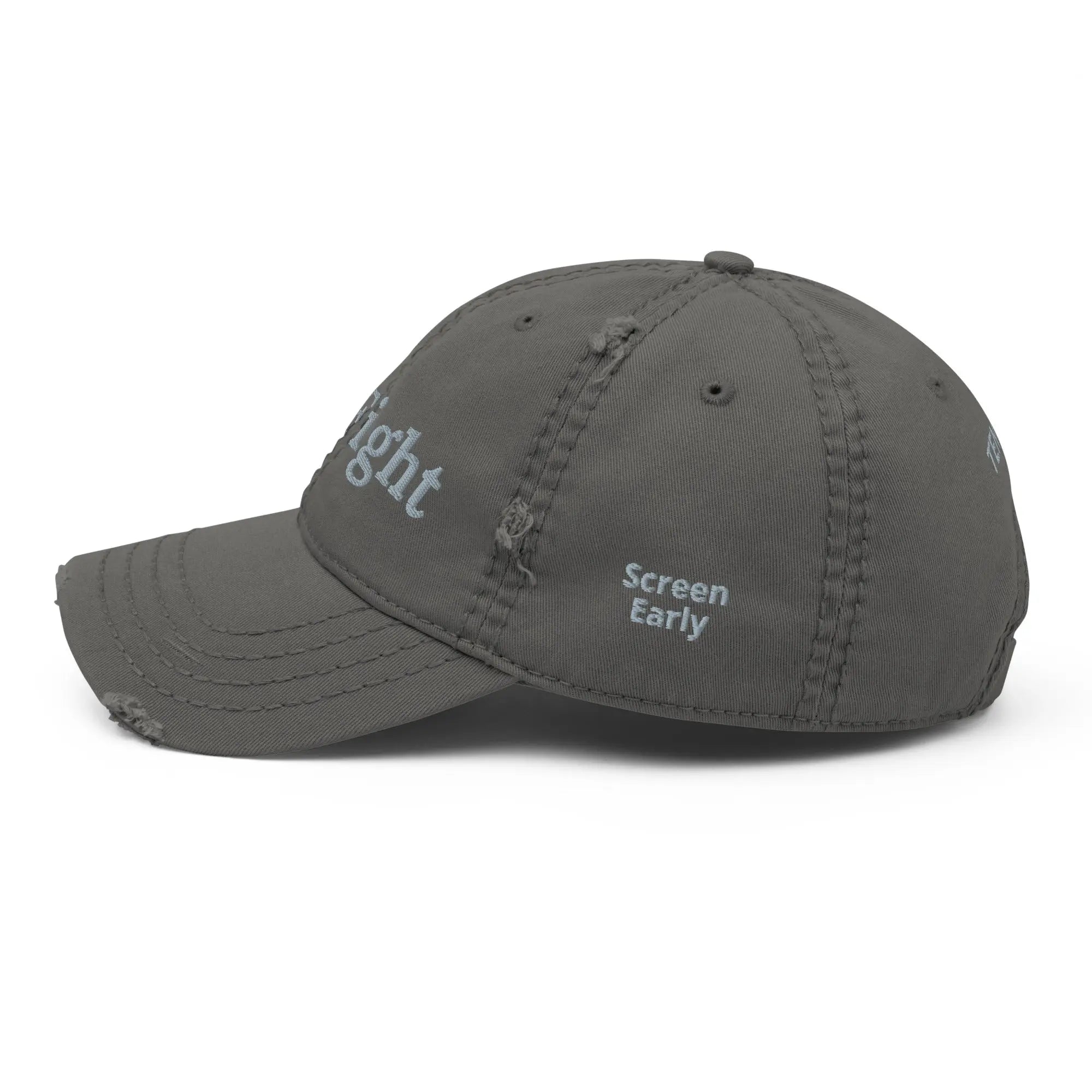 Our Fight - Breast Cancer Awareness Distressed Dad Hat TENWRA™