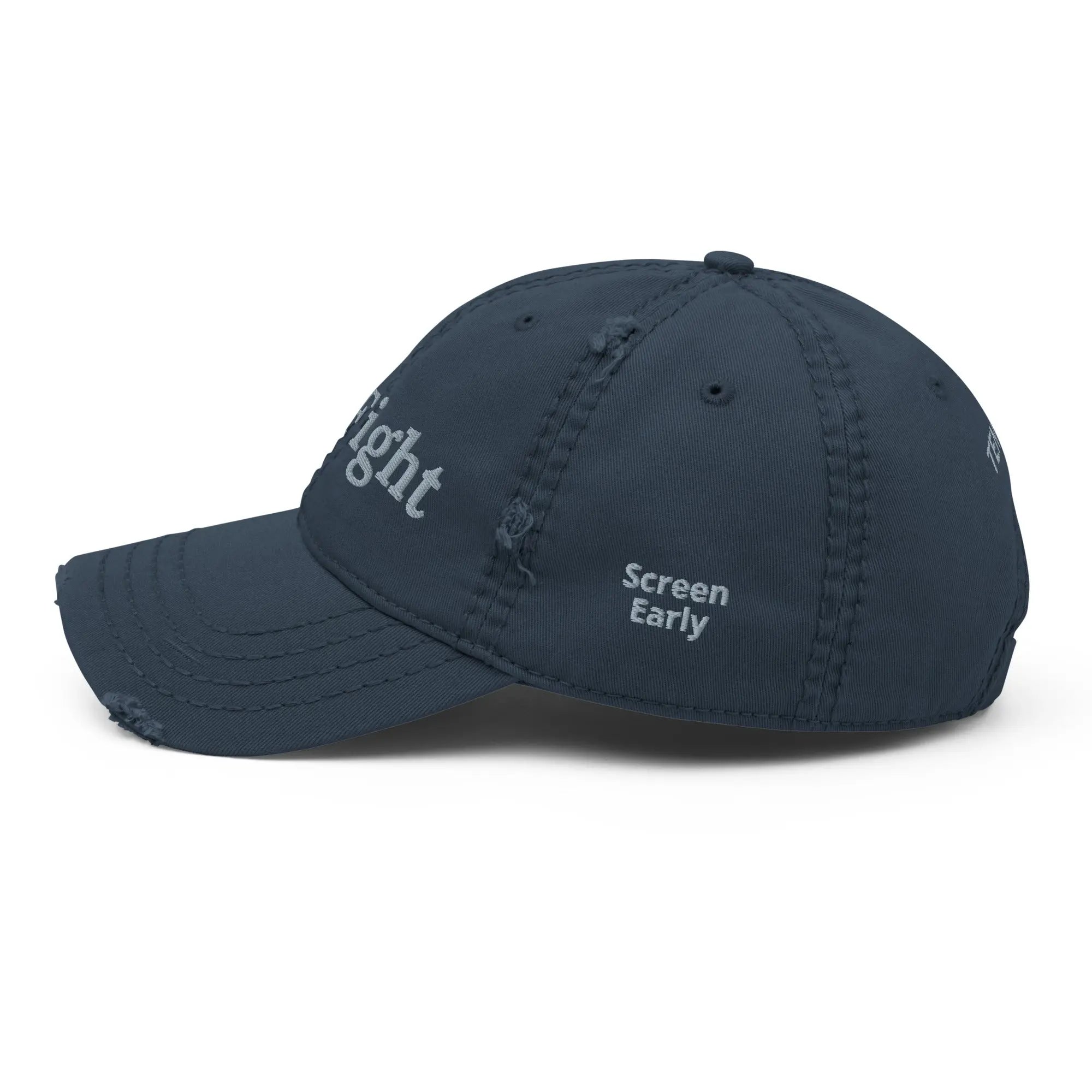 Our Fight - Breast Cancer Awareness Distressed Dad Hat TENWRA™