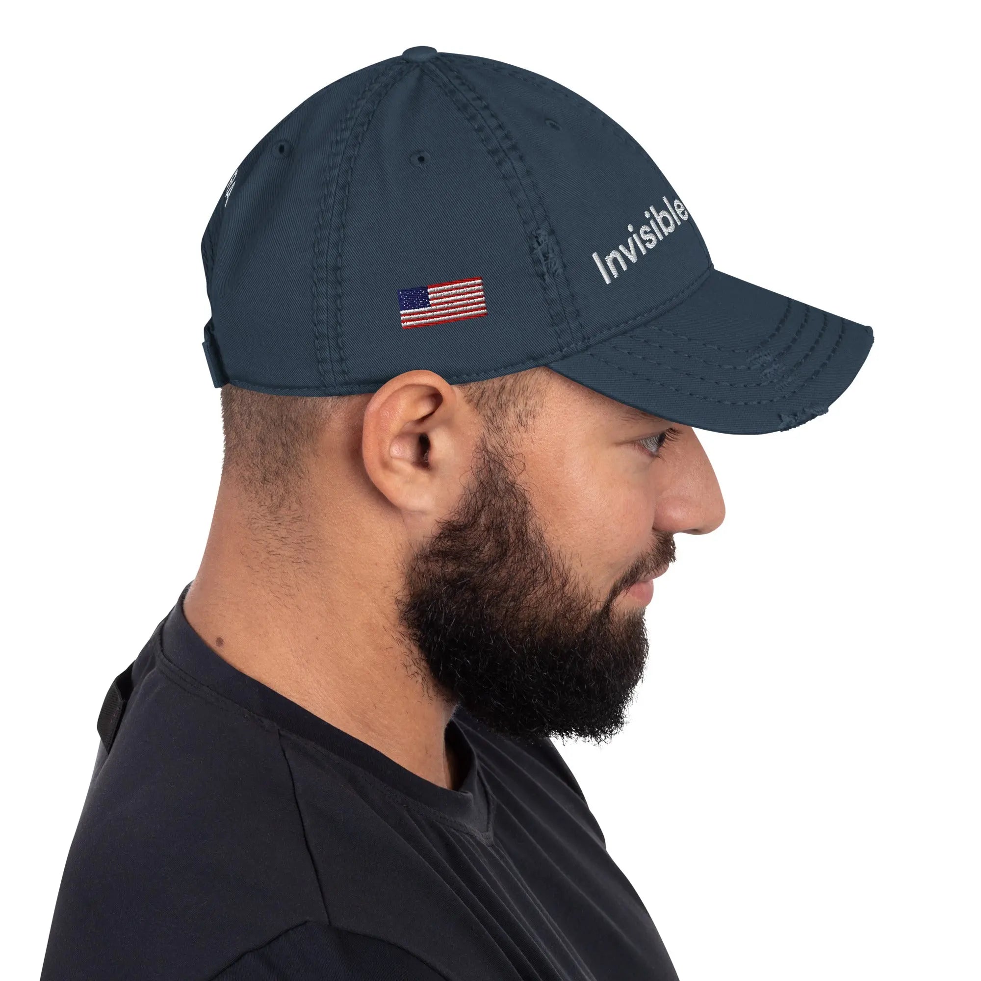 Invisible Wounds - Veterans Mental Health Awareness Distressed Dad Hat TENWRA™