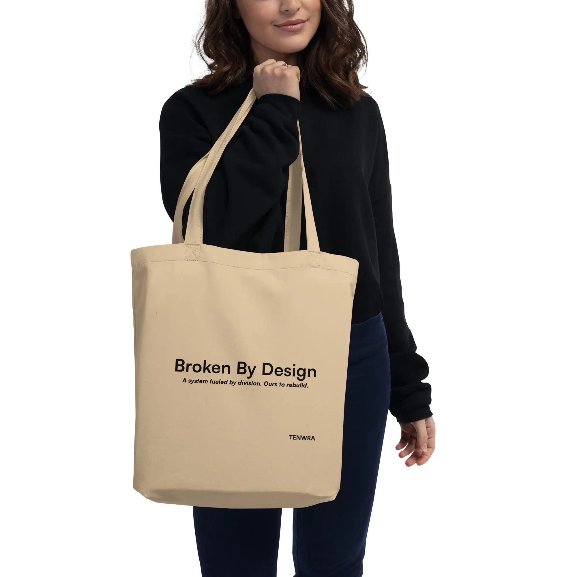 Broken By Design — Together Against Hate Eco-Friendly Reusable Bag TENWRA™
