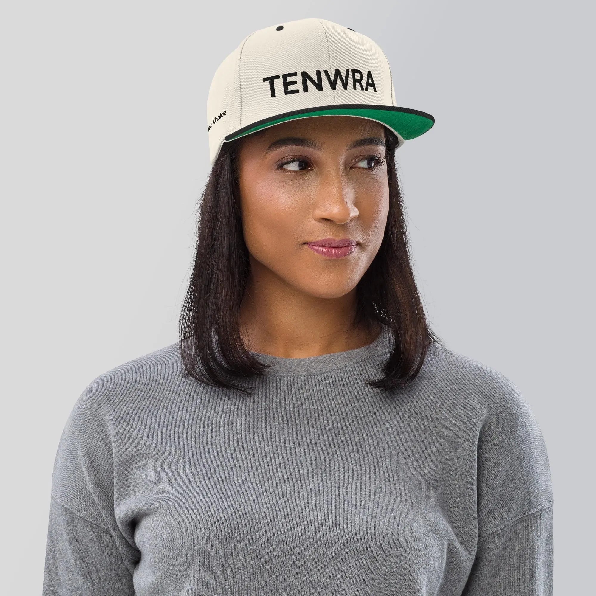 Your Choice  TENWRA Snapback Hat | Motivational, Equality Awareness, Inspirational Cause-Driven Embroidered Streetwear Etsy