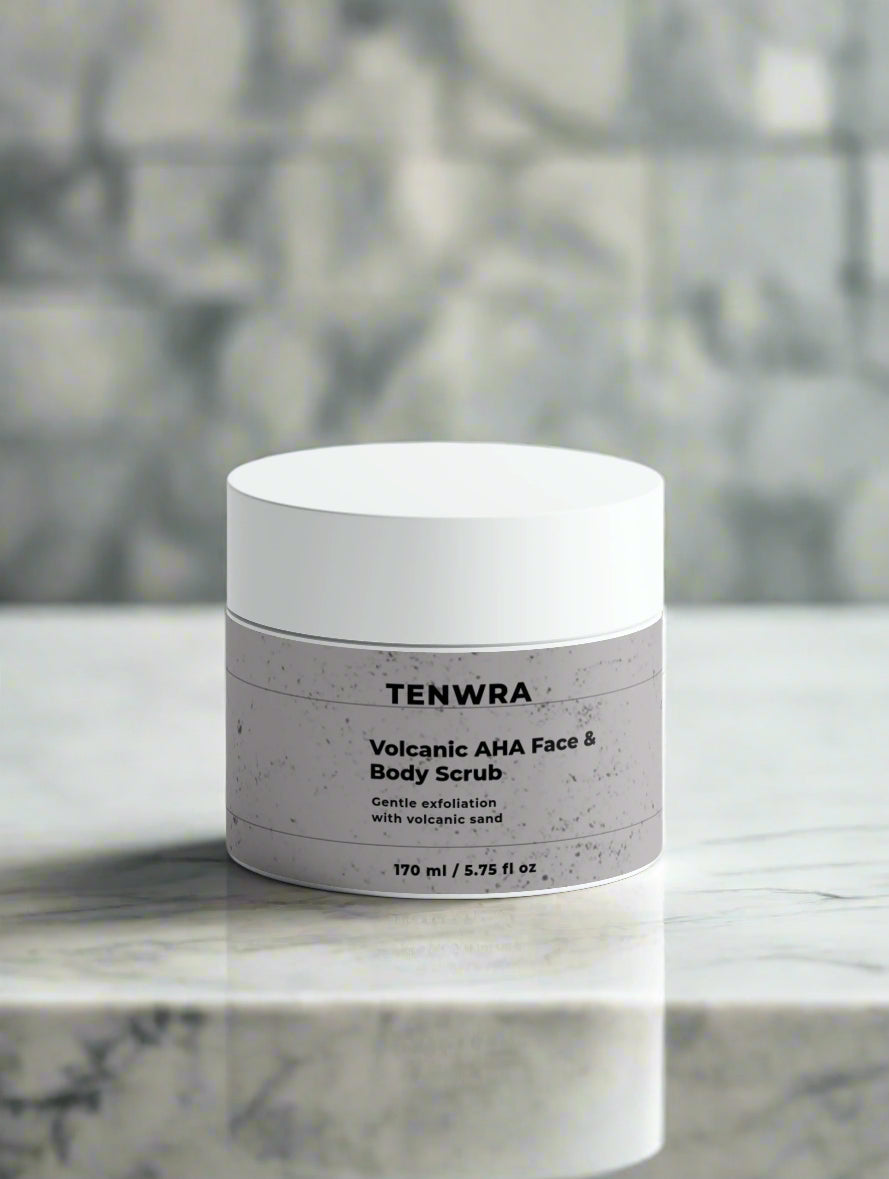 TENWRA Volcanic AHA Face & Body Scrub Selfnamed