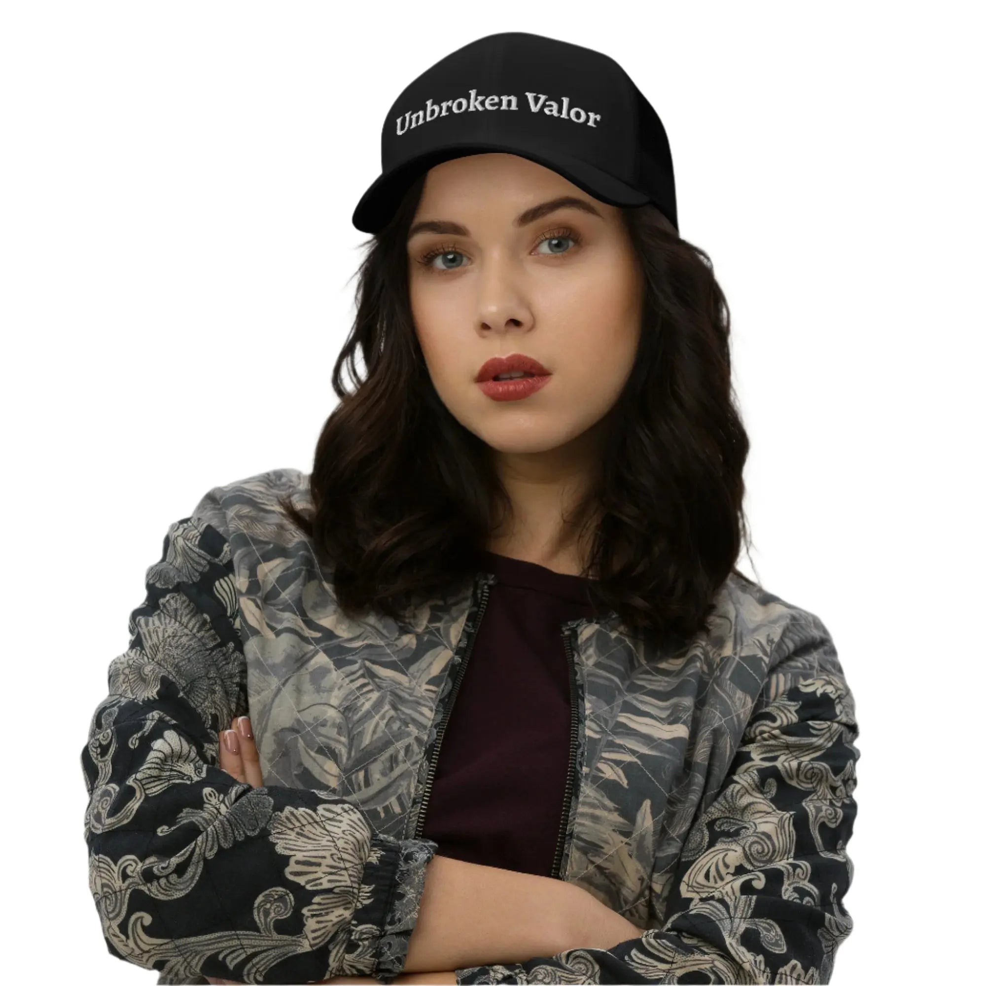 Unbroken Valor - Veterans Mental Health Awareness Trucker Hat TENWRA™