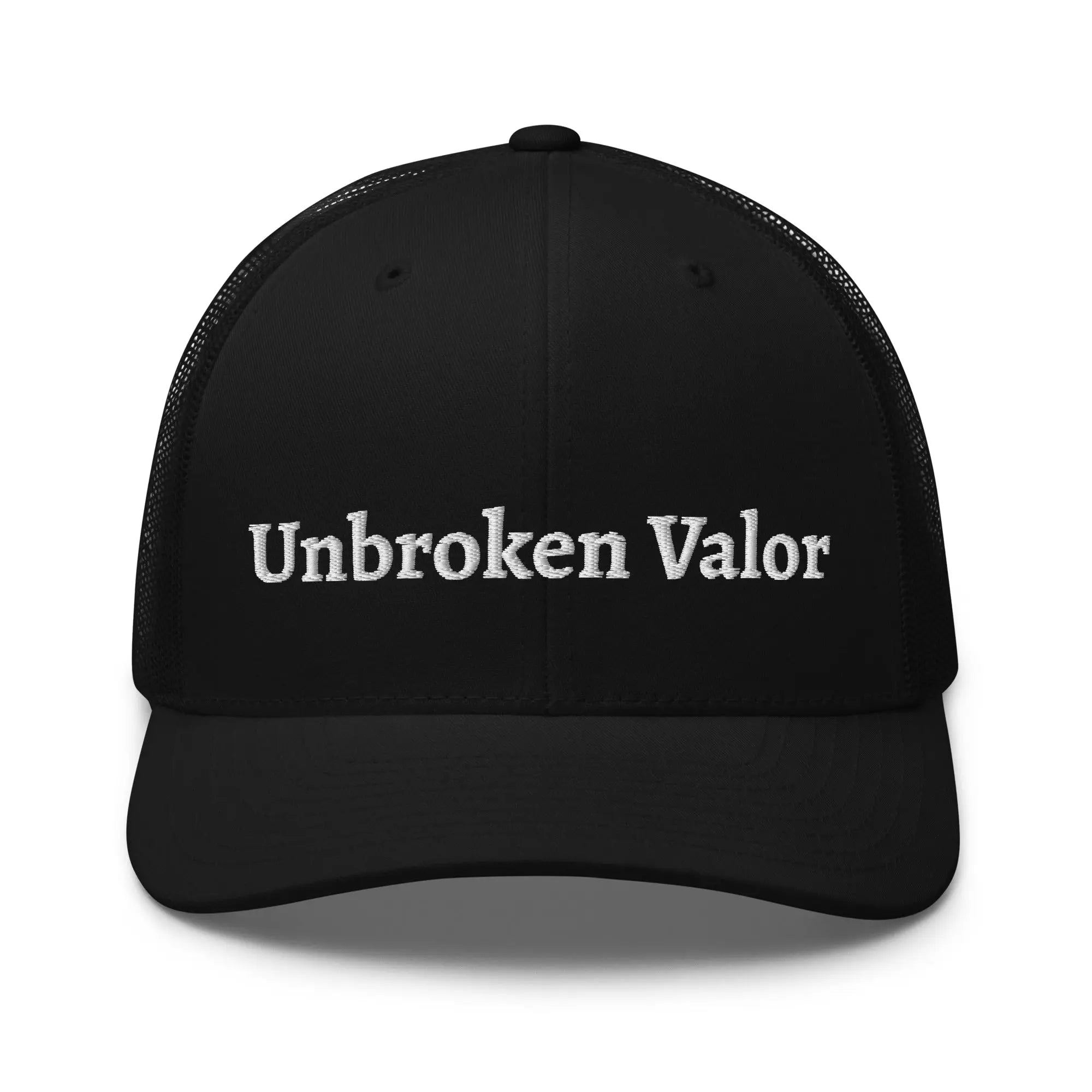 Unbroken Valor - Veterans Mental Health Awareness Trucker Hat TENWRA™
