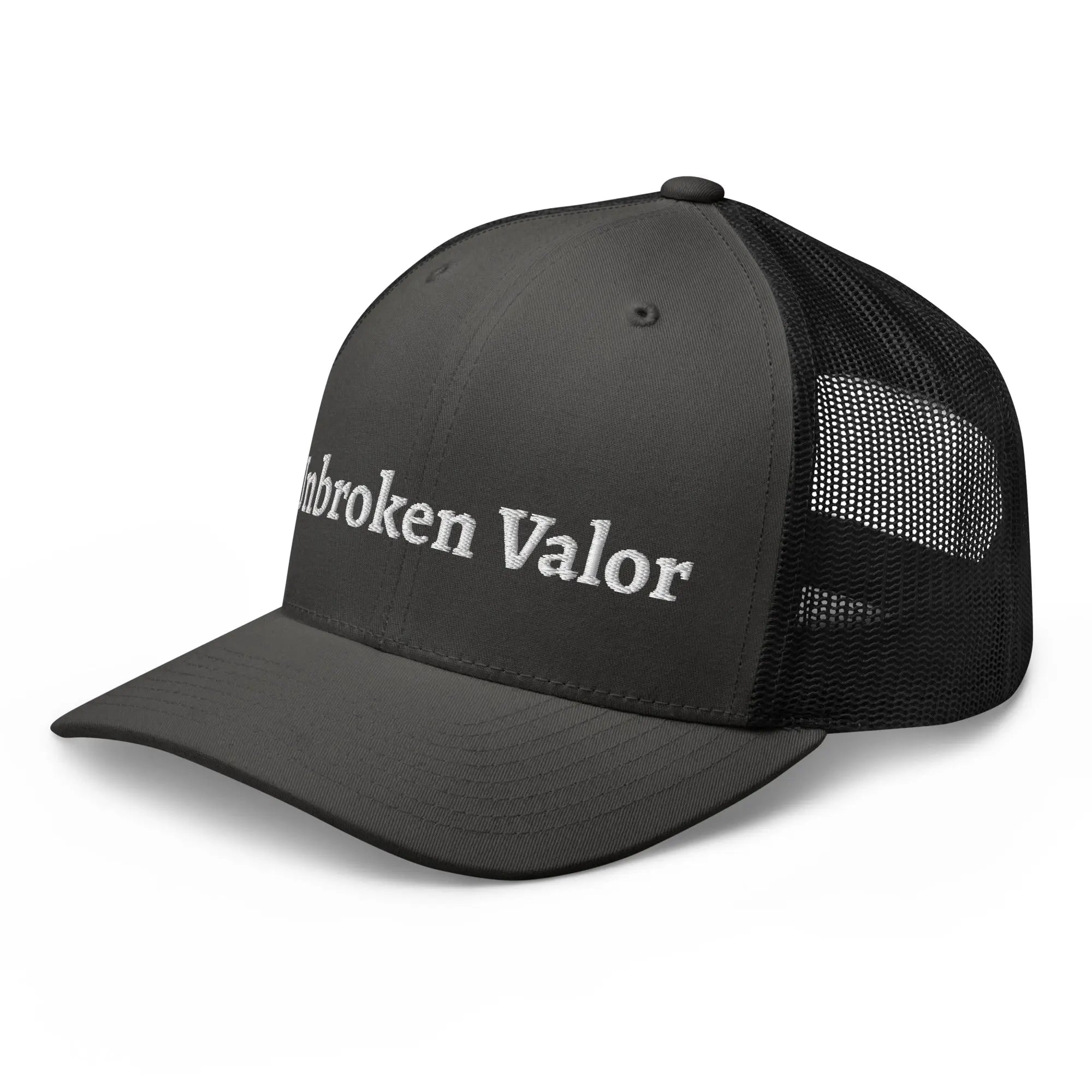 Unbroken Valor - Veterans Mental Health Awareness Trucker Hat TENWRA™