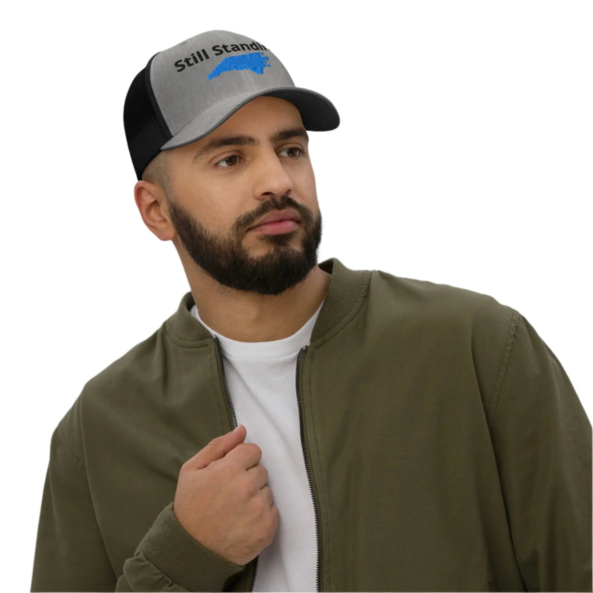 Still Standing - Hurricane Helene Natural Disaster Relief Trucker Hat TENWRA™