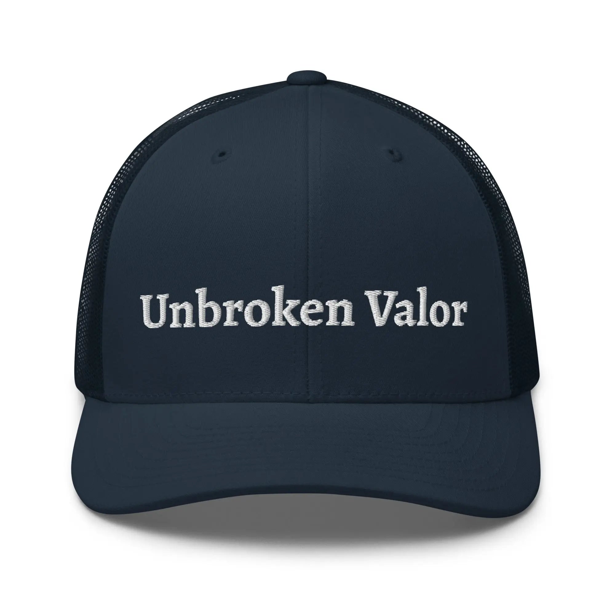 Unbroken Valor - Veterans Mental Health Awareness Trucker Hat TENWRA™