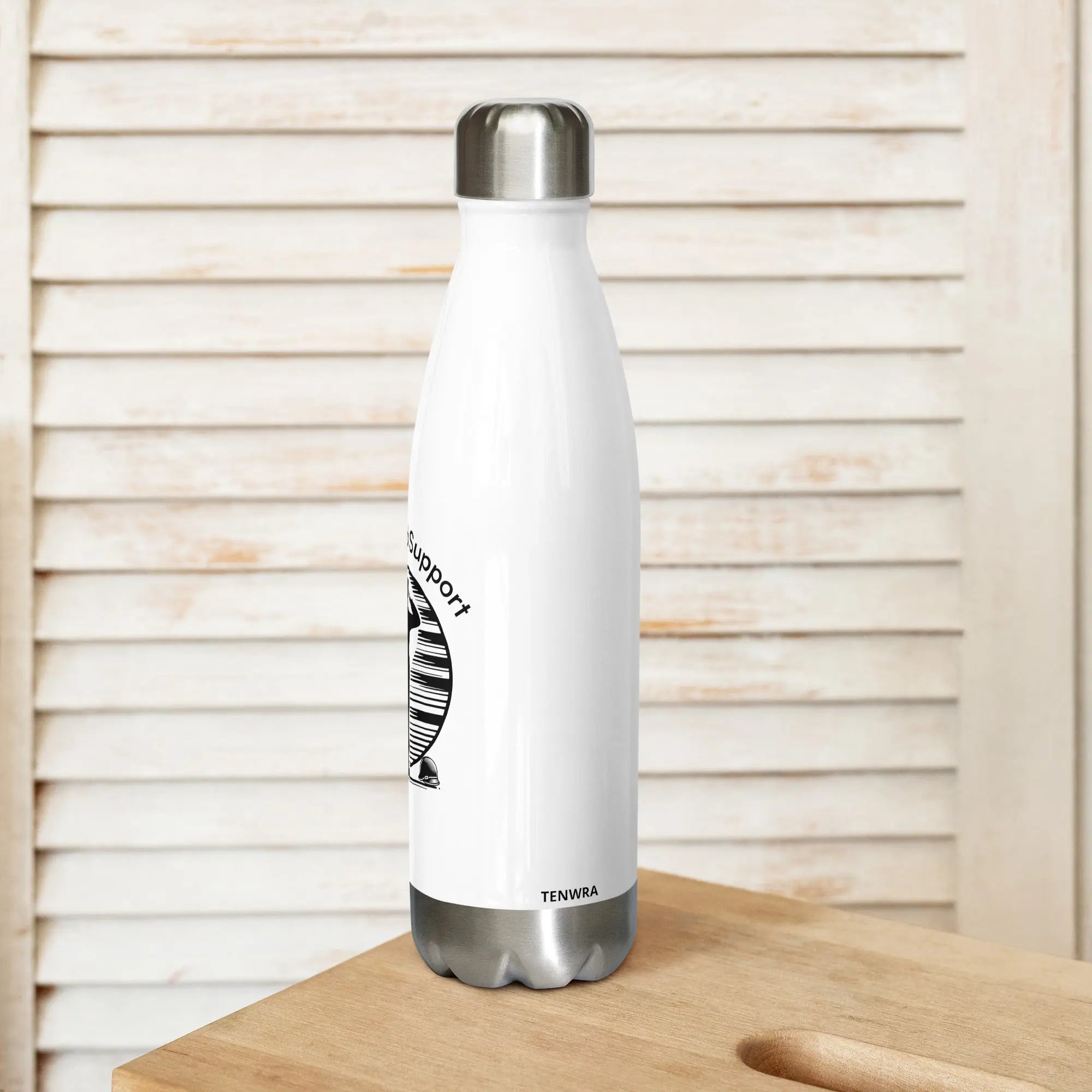 Salute and Support - Veterans Mental Health Awareness Stainless Steel Water Bottle TENWRA™