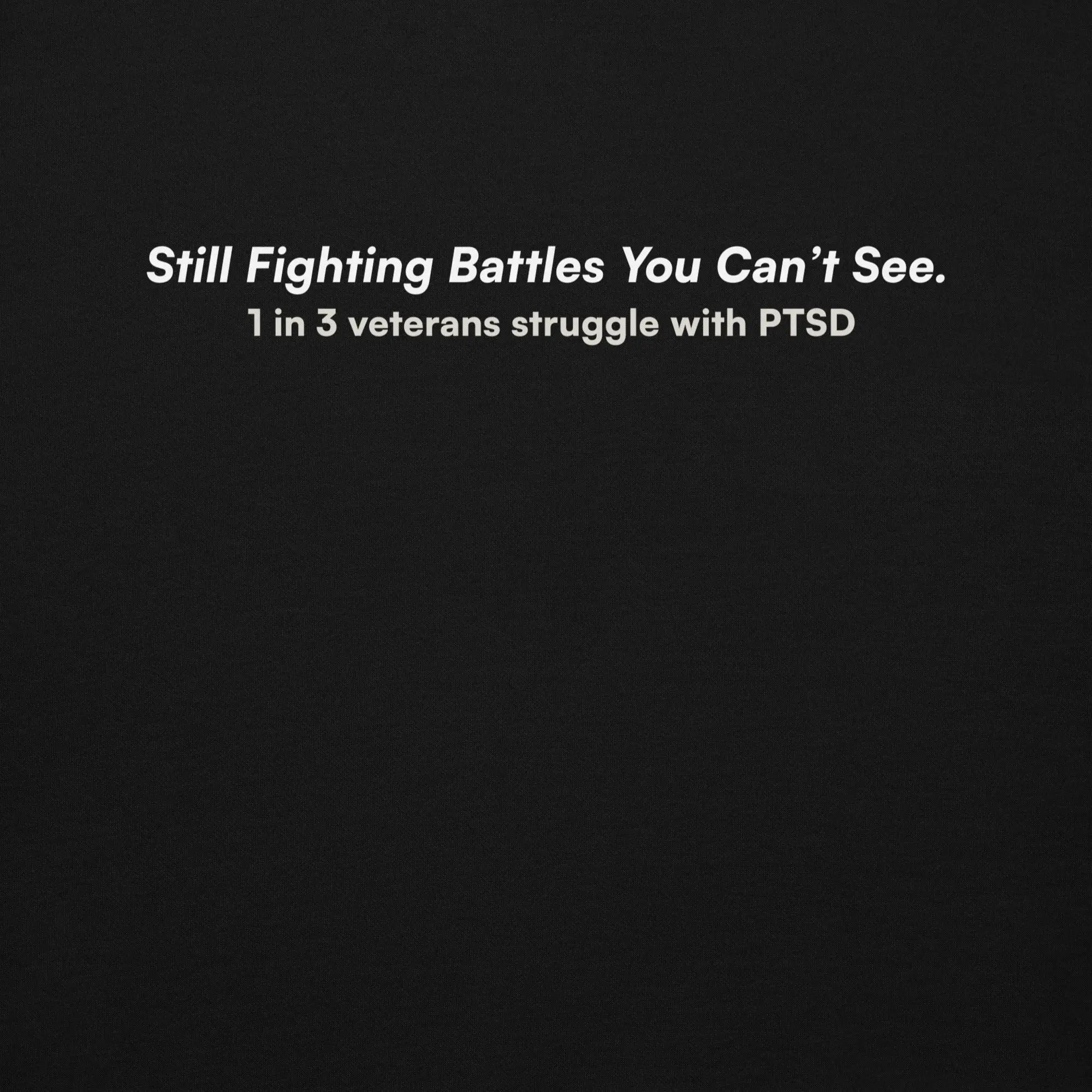 Still Fighting Battles You Can’t See. - Premium Veterans Mental Health Awareness Hoodie TENWRA™