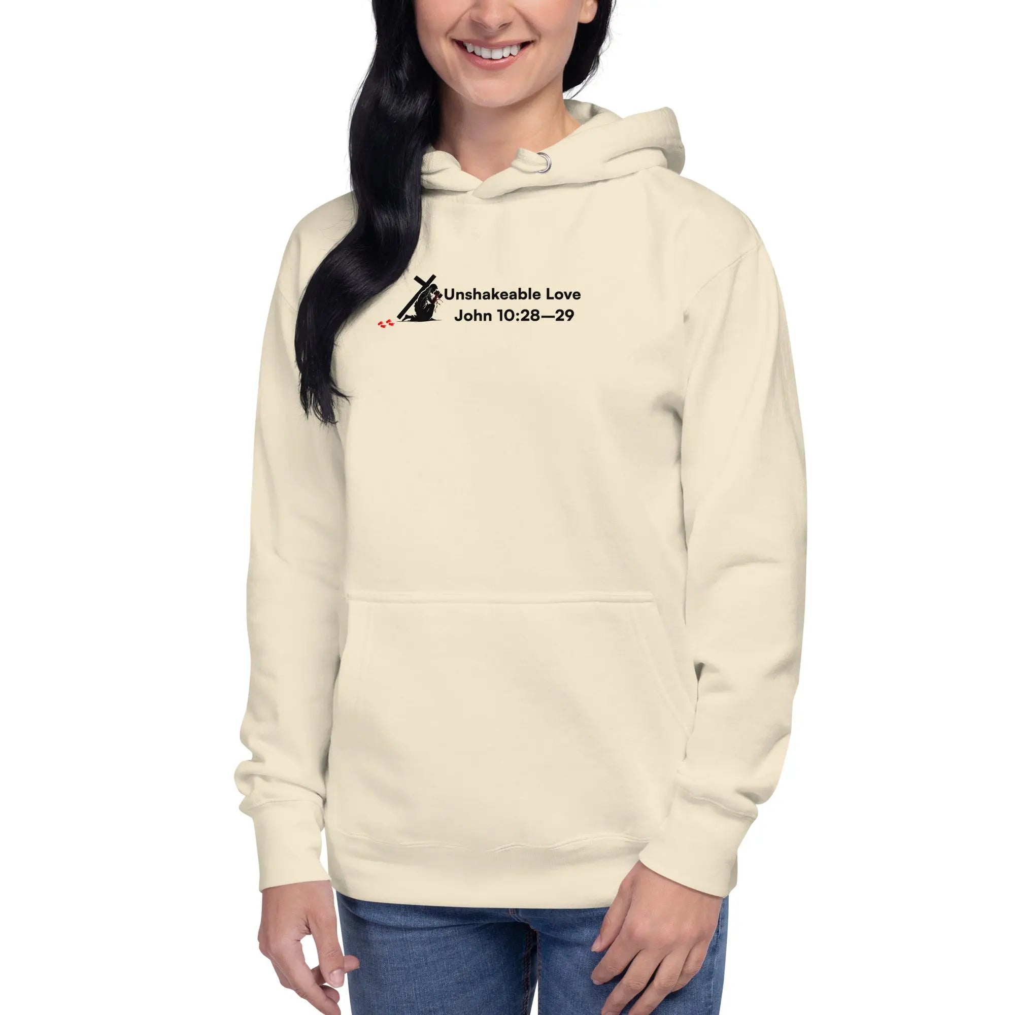 Unshakeable Love - Premium Christian Outreach Hoodie TENWRA™