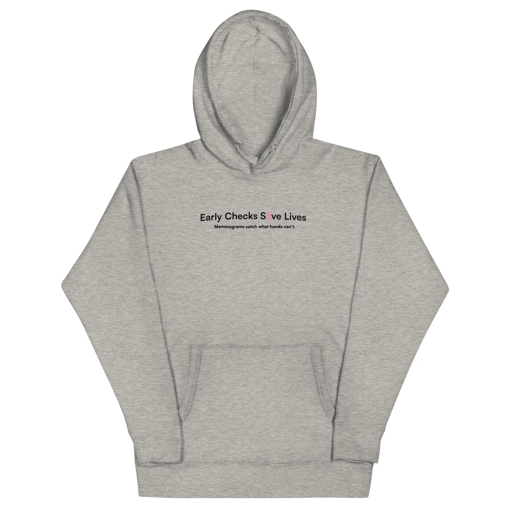 Early Checks Save Lives - Premium Breast Cancer Awareness Hoodie TENWRA™