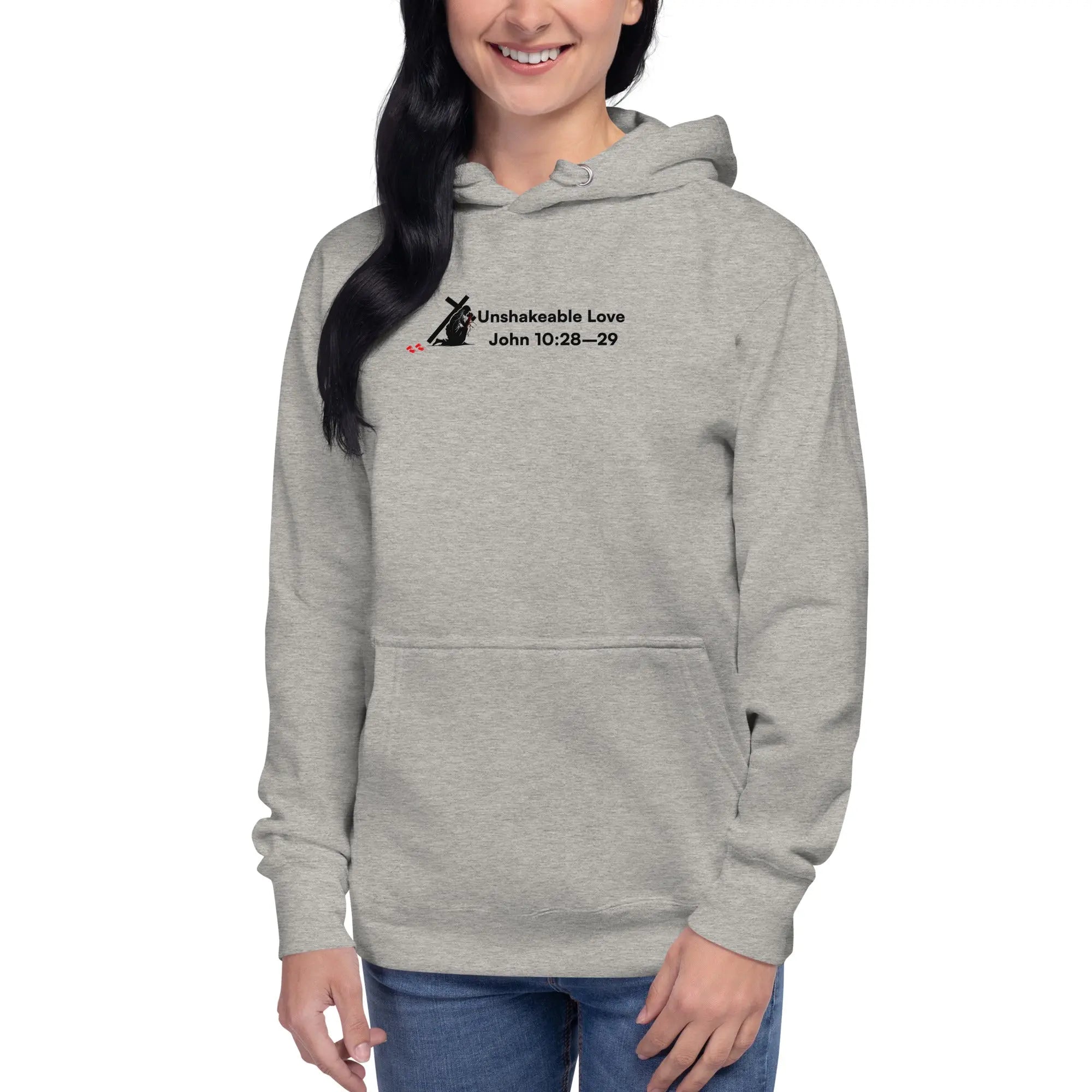 Unshakeable Love - Premium Christian Outreach Hoodie TENWRA™