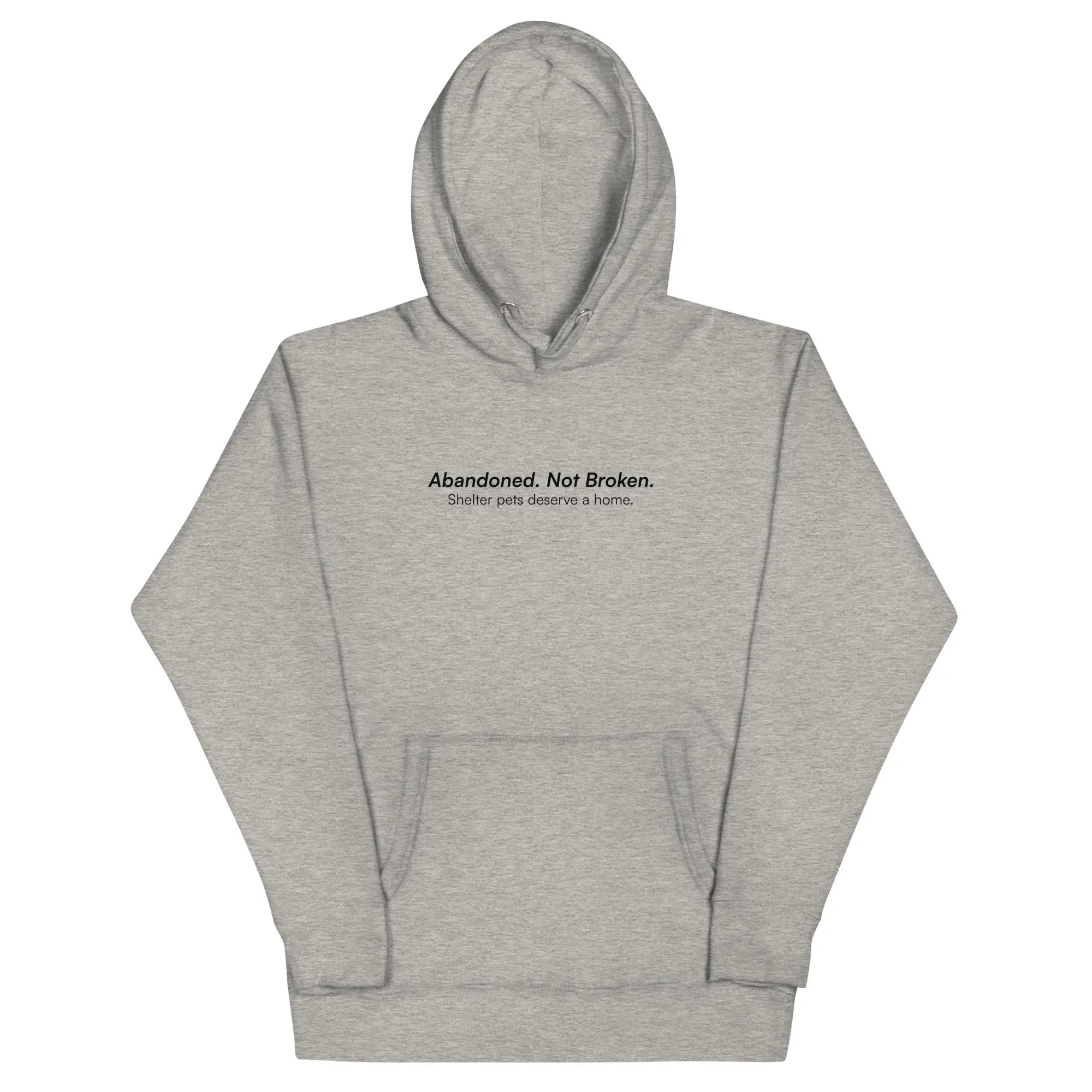 Abandoned. Not Broken. - Premium Animal Rescue & Adoption Awareness Hoodie TENWRA™