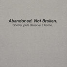 Abandoned. Not Broken. - Premium Animal Rescue & Adoption Awareness Hoodie TENWRA™