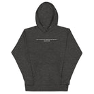 Don't confuse their judgment - Premium Christian Outreach Hoodie TENWRA™