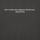 Don't confuse their judgment - Premium Christian Outreach Hoodie TENWRA™