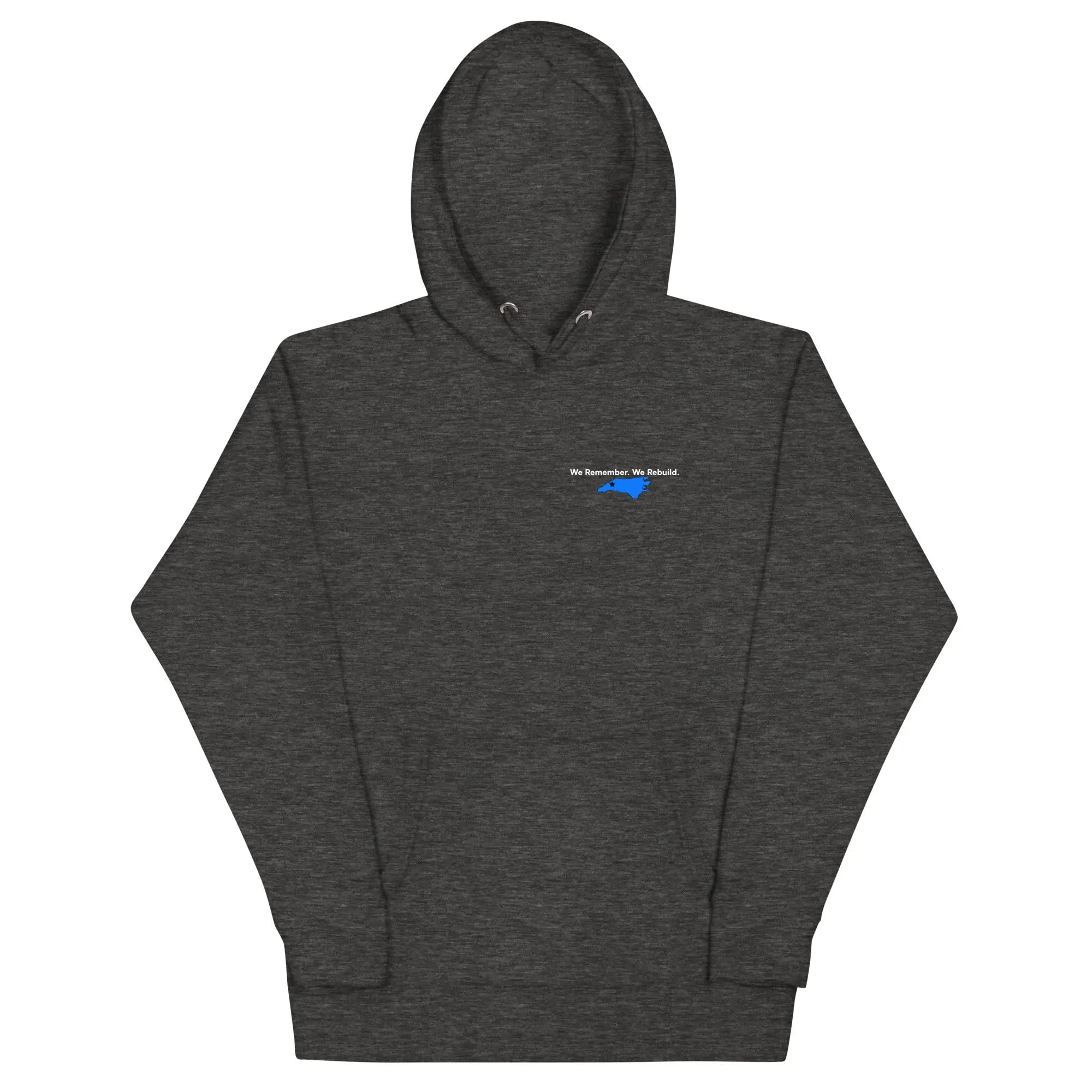 We Remember. We Rebuild - Premium Hurricane Helene Natural Disaster Relief Hoodie TENWRA™
