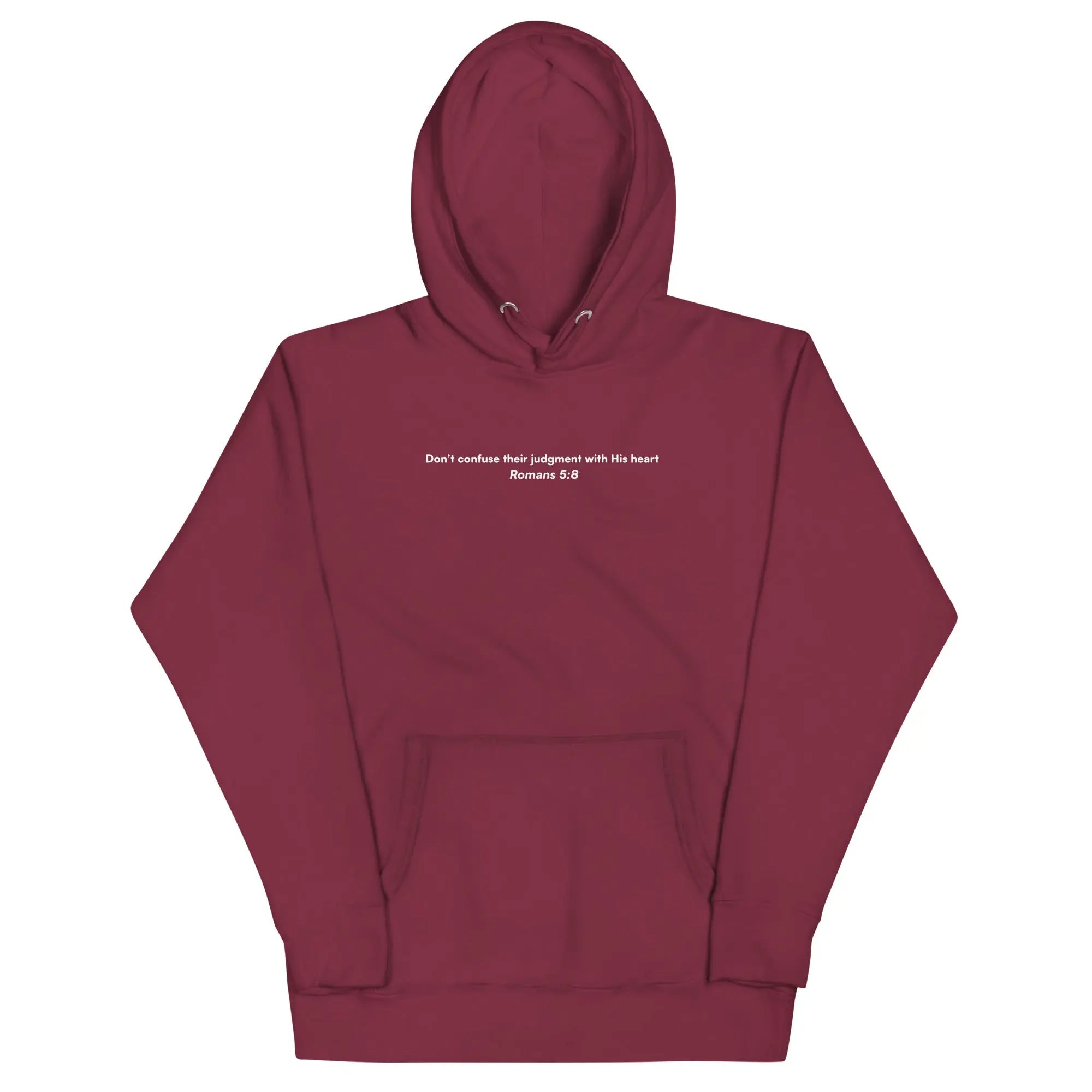 Don't confuse their judgment - Premium Christian Outreach Hoodie TENWRA™