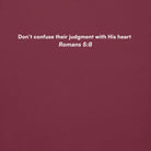 Don't confuse their judgment - Premium Christian Outreach Hoodie TENWRA™
