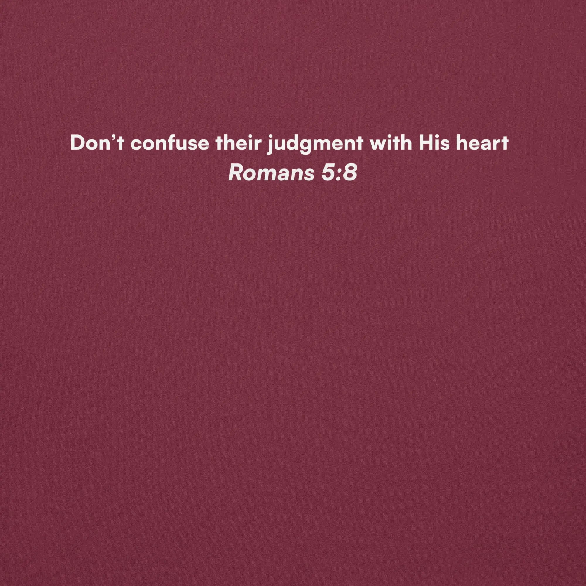 Don't confuse their judgment - Premium Christian Outreach Hoodie TENWRA™