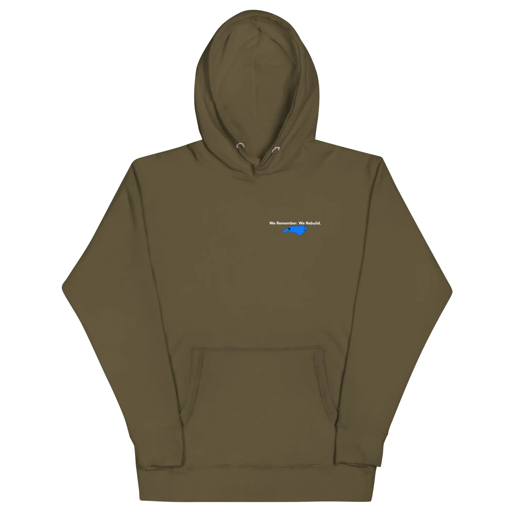 We Remember. We Rebuild - Premium Hurricane Helene Natural Disaster Relief Hoodie TENWRA™
