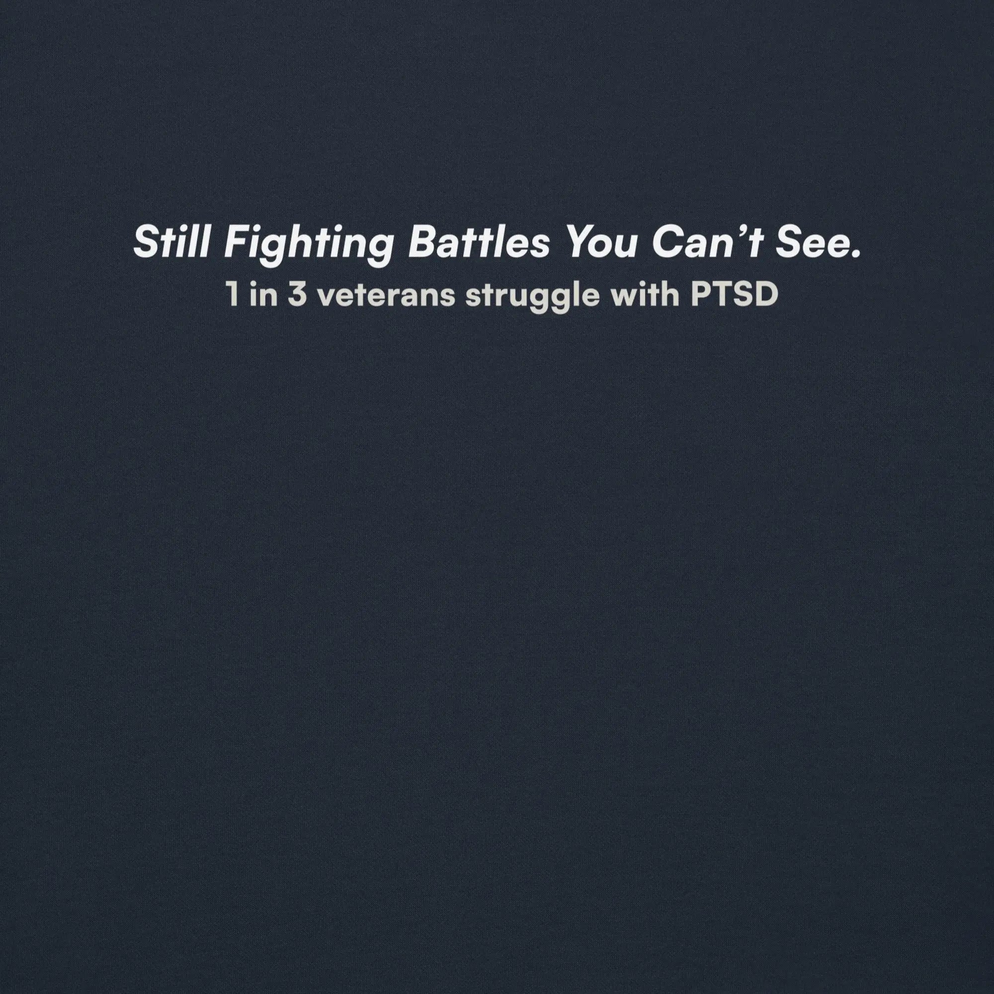 Still Fighting Battles You Can’t See. - Premium Veterans Mental Health Awareness Hoodie TENWRA™