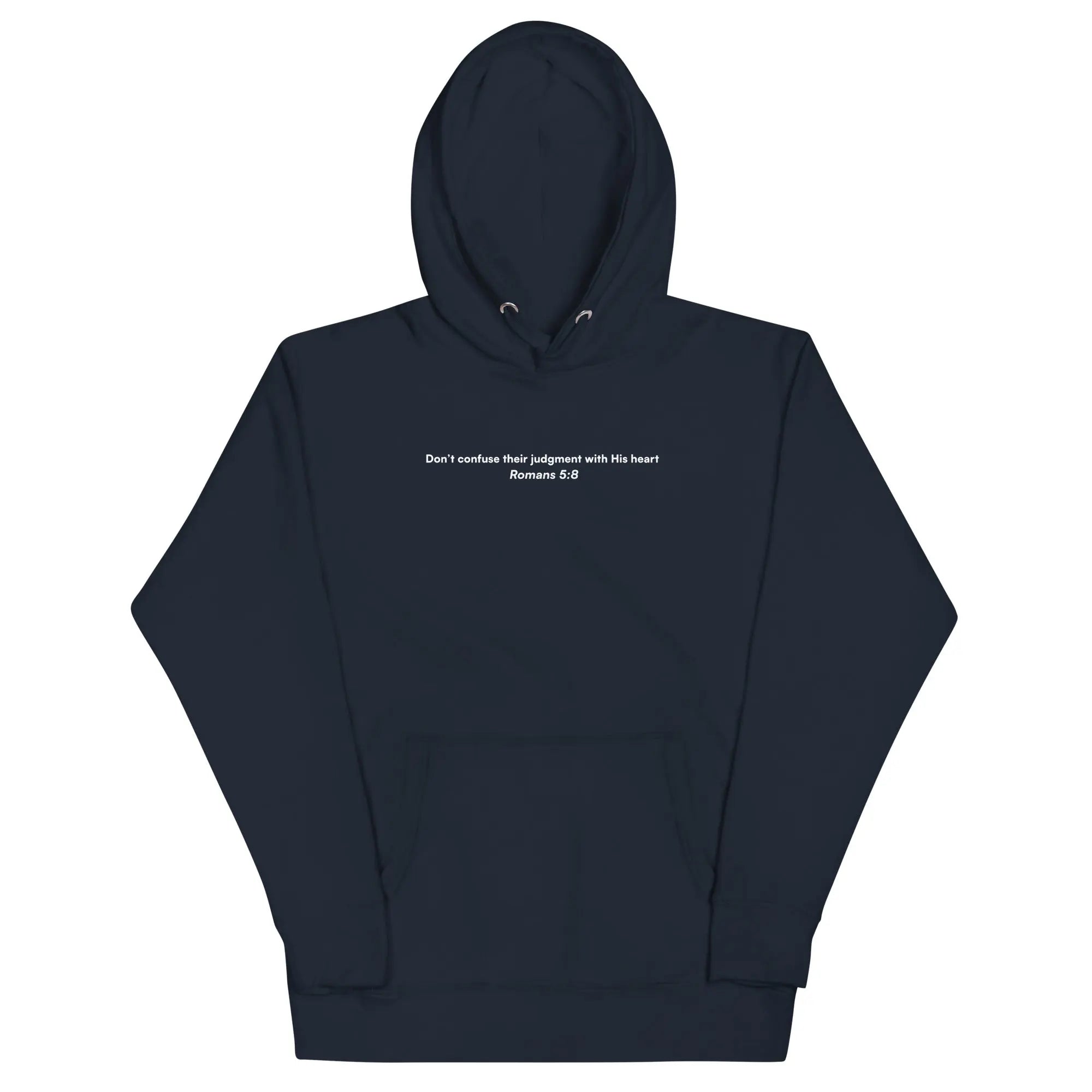 Don't confuse their judgment - Premium Christian Outreach Hoodie TENWRA™