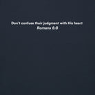 Don't confuse their judgment - Premium Christian Outreach Hoodie TENWRA™
