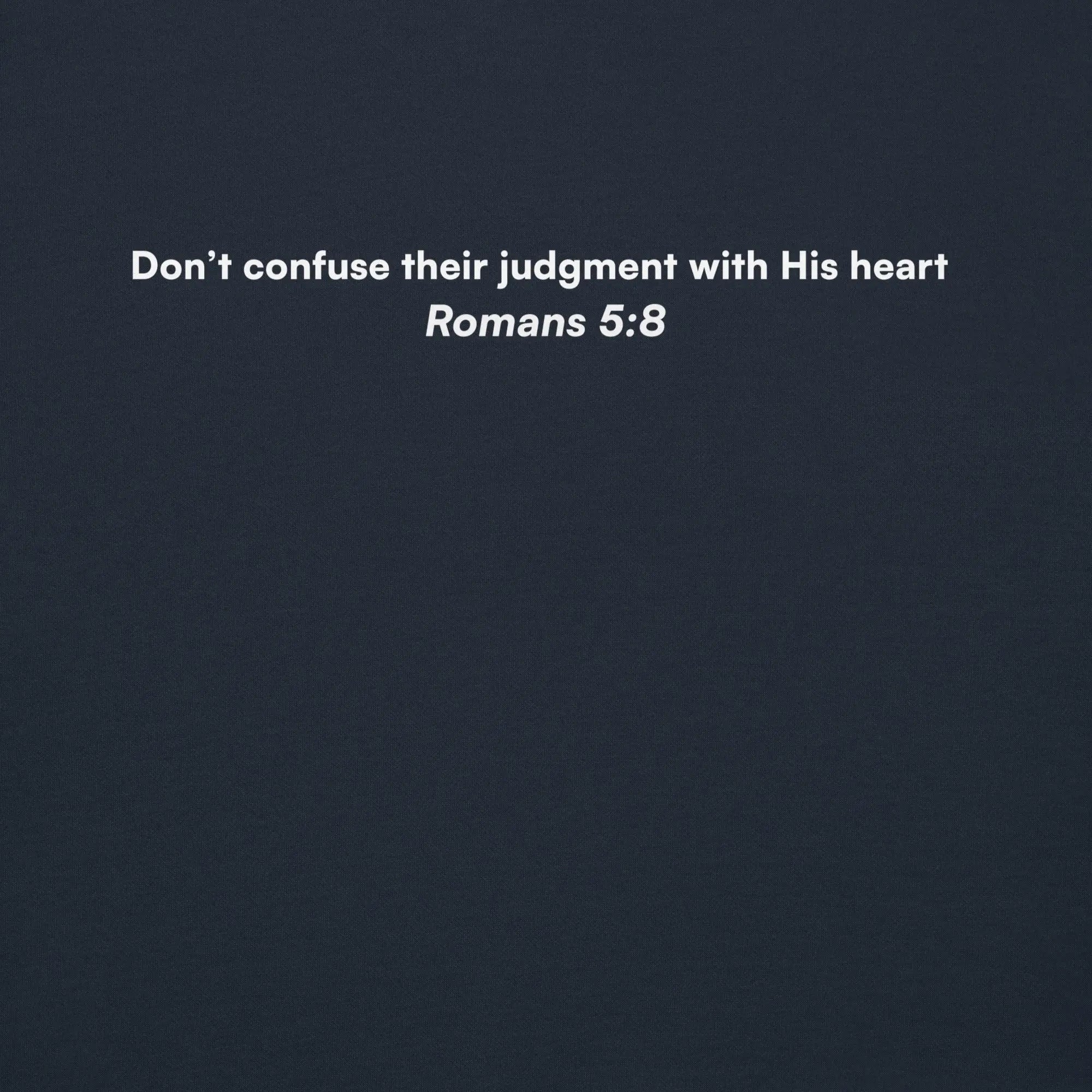Don't confuse their judgment - Premium Christian Outreach Hoodie TENWRA™
