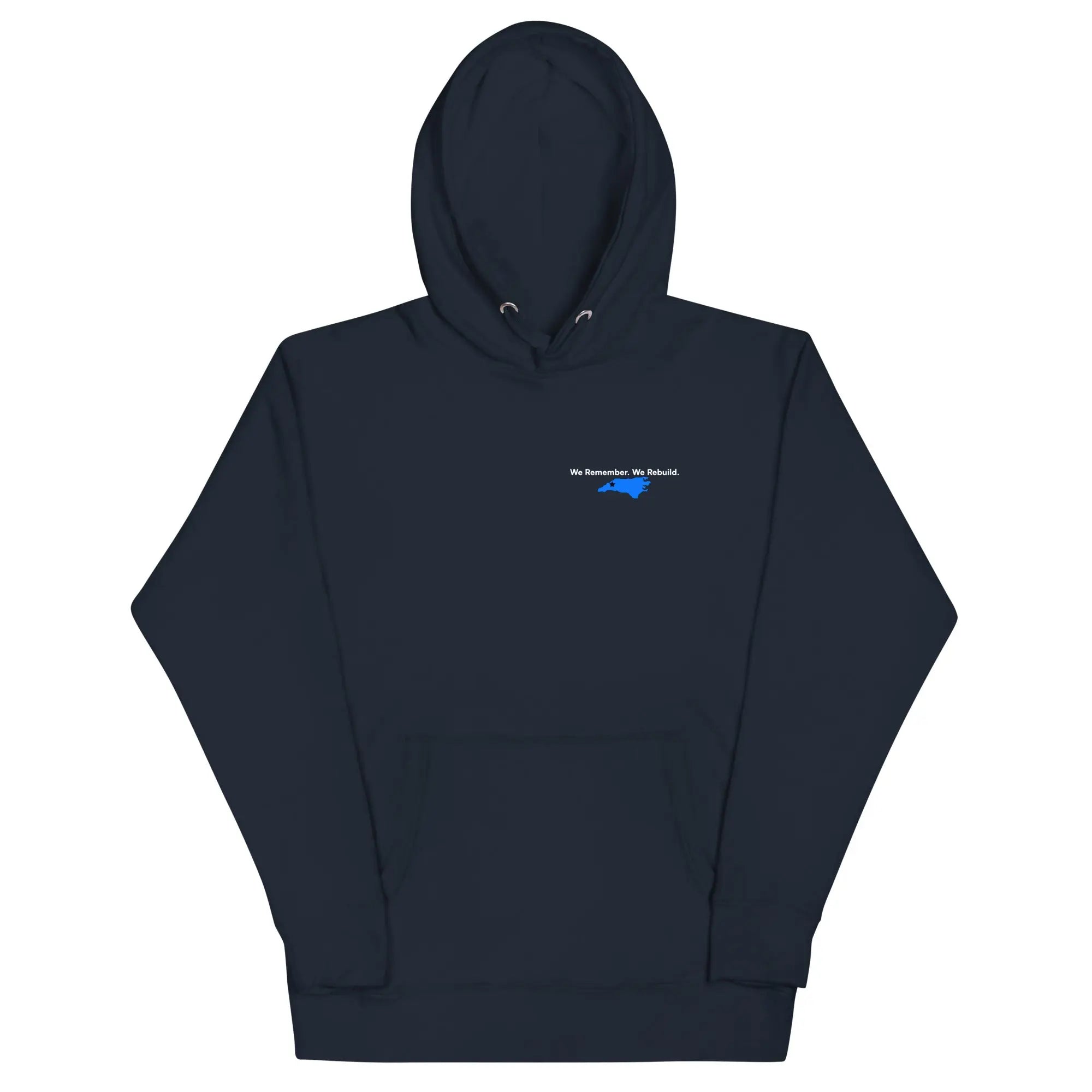 We Remember. We Rebuild - Premium Hurricane Helene Natural Disaster Relief Hoodie TENWRA™