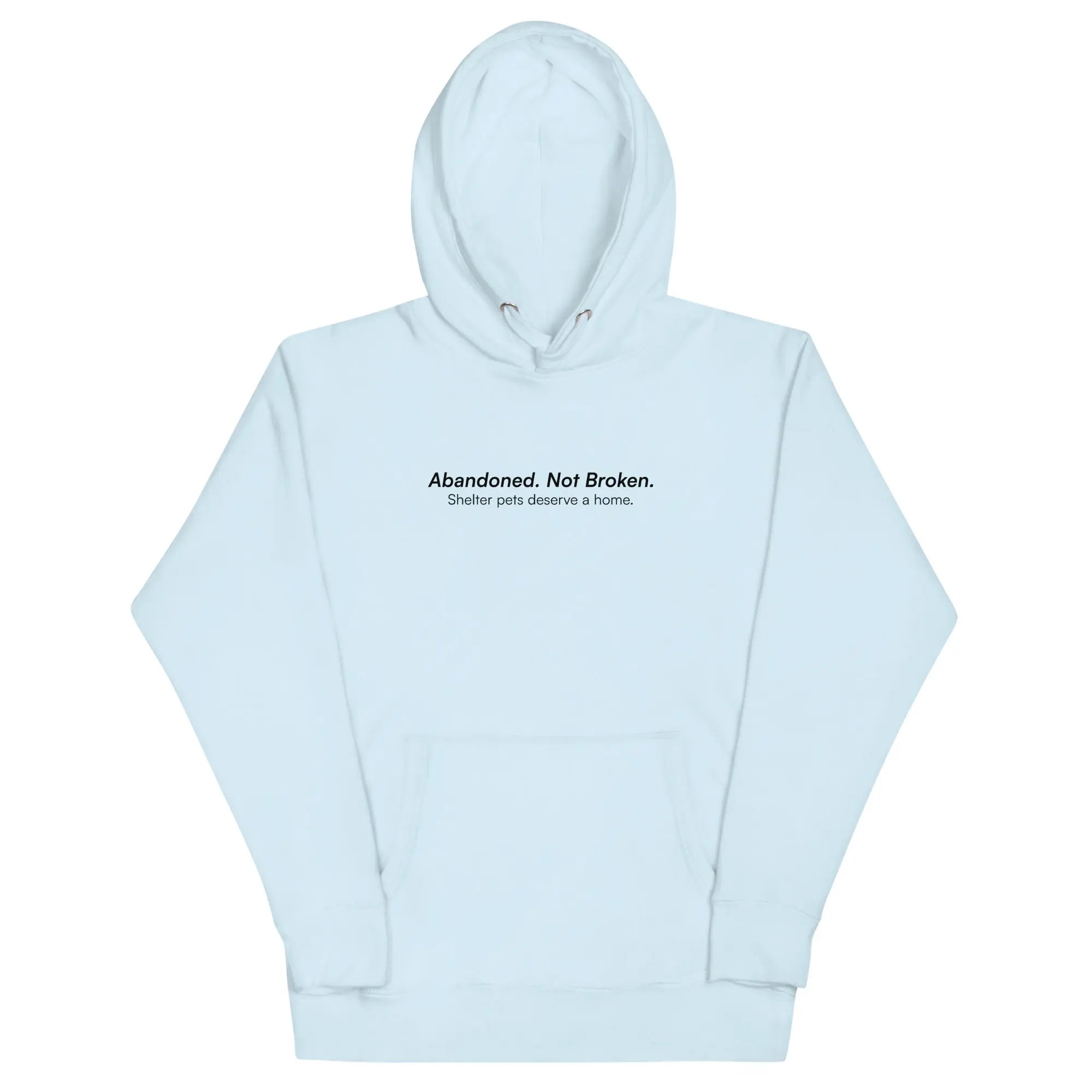 Abandoned. Not Broken. - Premium Animal Rescue & Adoption Awareness Hoodie TENWRA™
