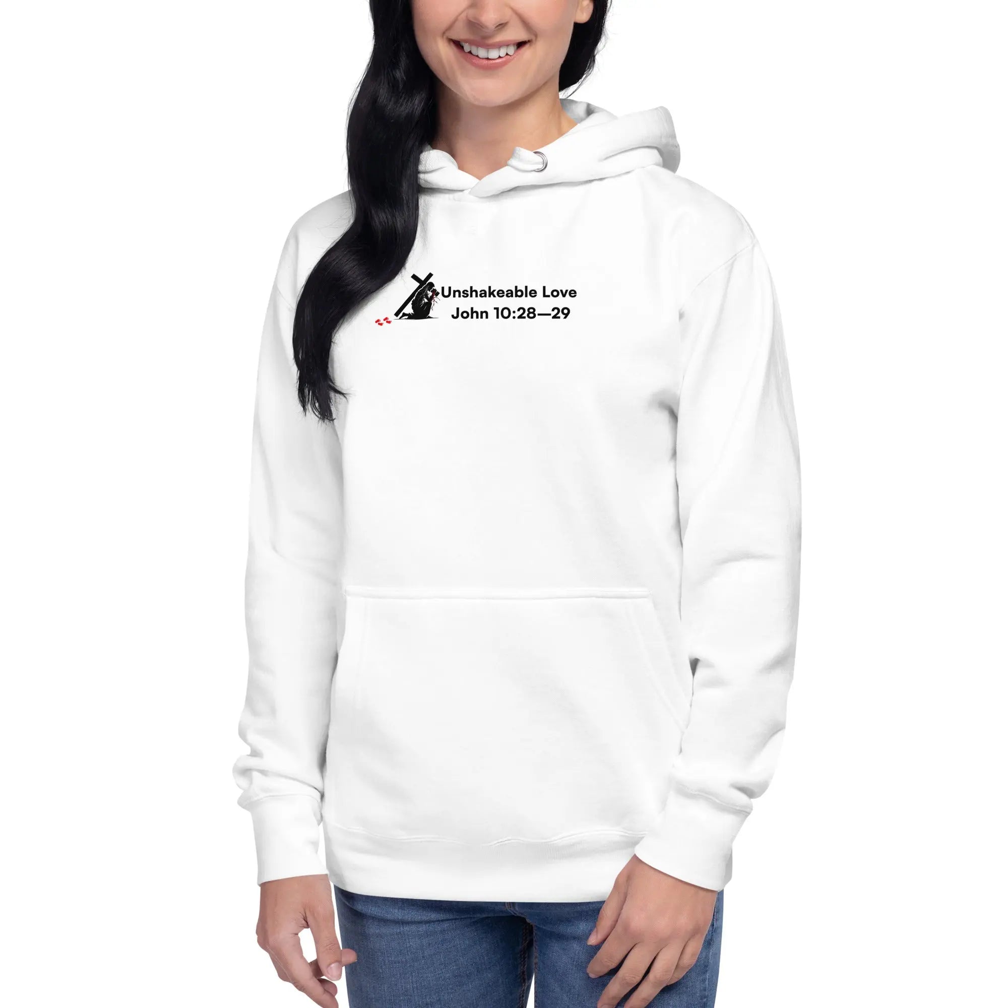 Unshakeable Love - Premium Christian Outreach Hoodie TENWRA™