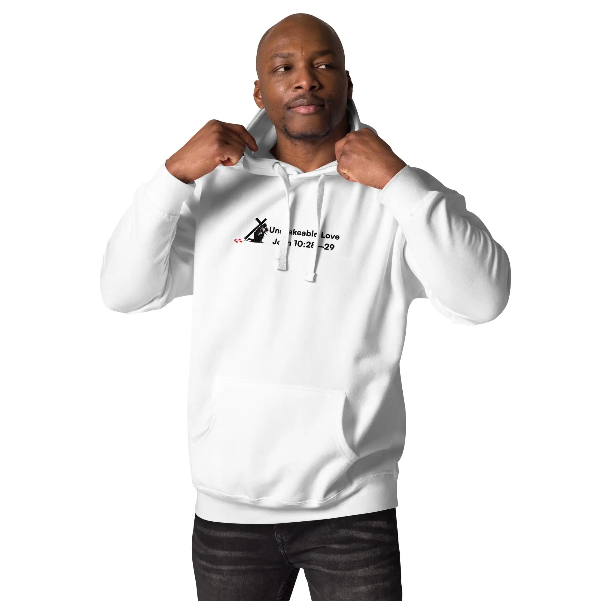 Unshakeable Love - Premium Christian Outreach Hoodie TENWRA™
