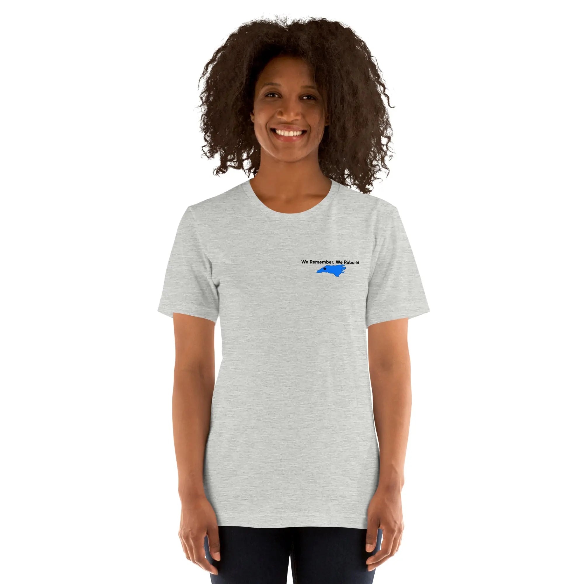 We Remember. We Rebuild. - Hurricane Helene Natural Disaster Relief T-Shirt TENWRA™
