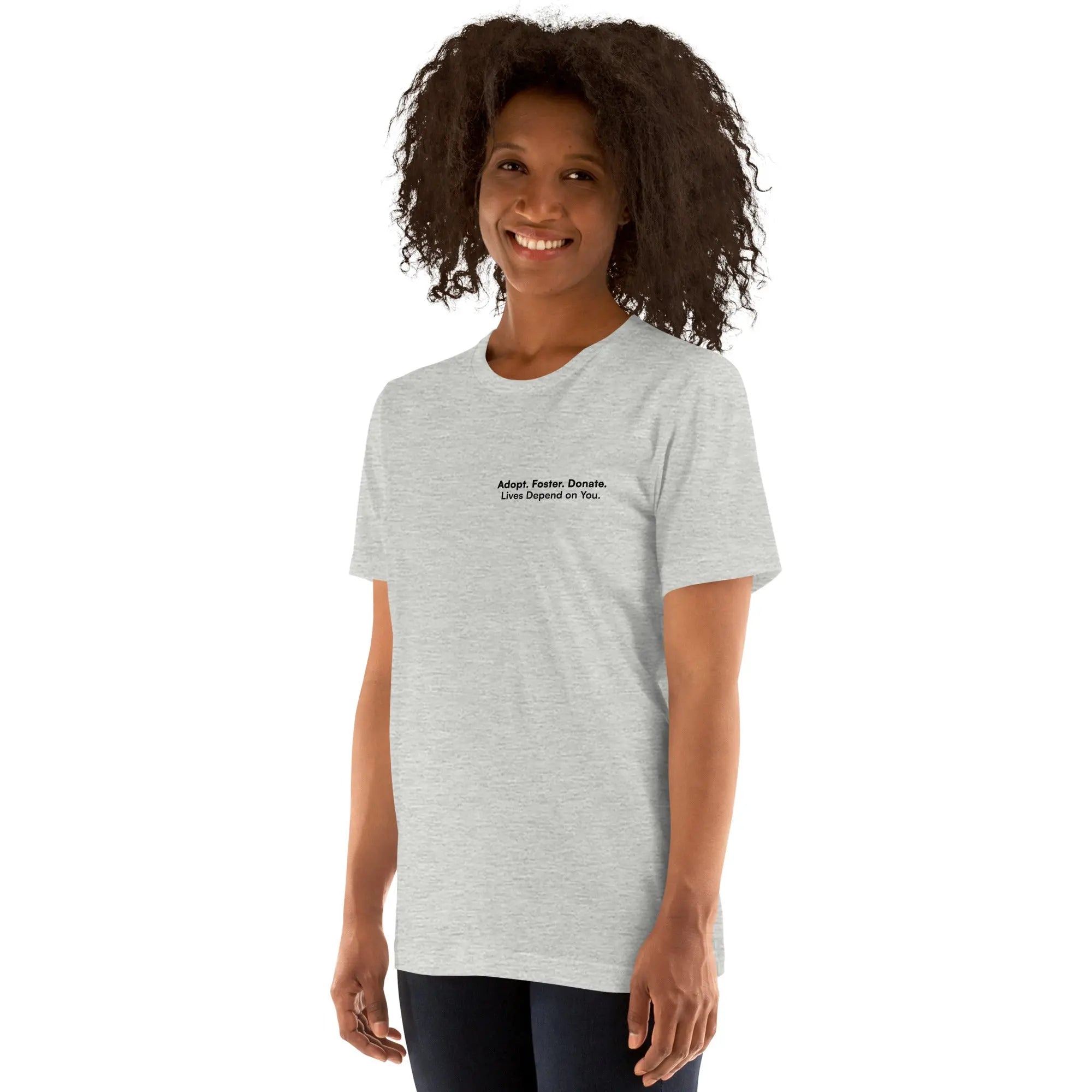 Adopt. Foster. Donate. - Animal Rescue & Adoption Awareness T-Shirt TENWRA™