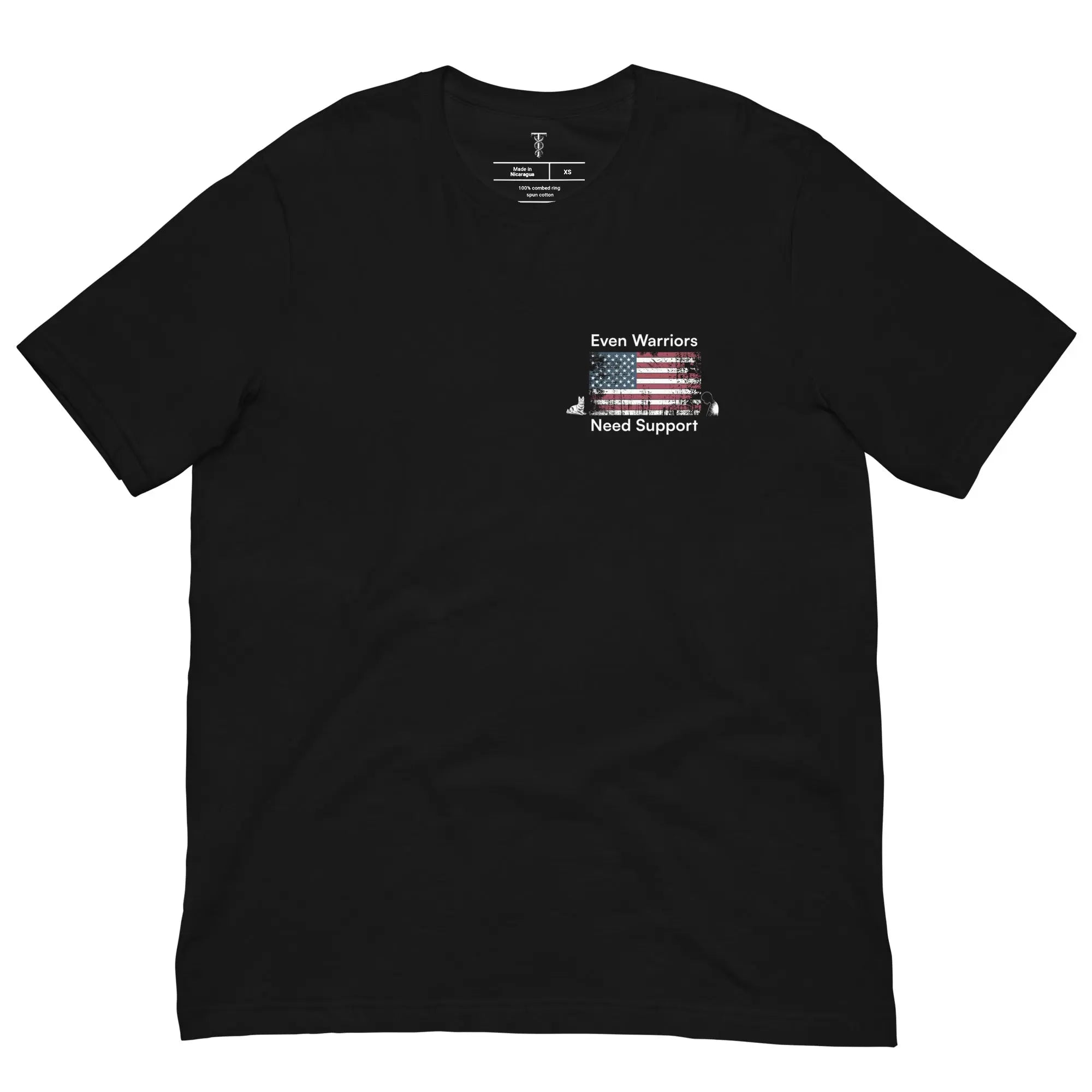 Even Warriors Need Support - Veterans Mental Health Awareness T-Shirt TENWRA™