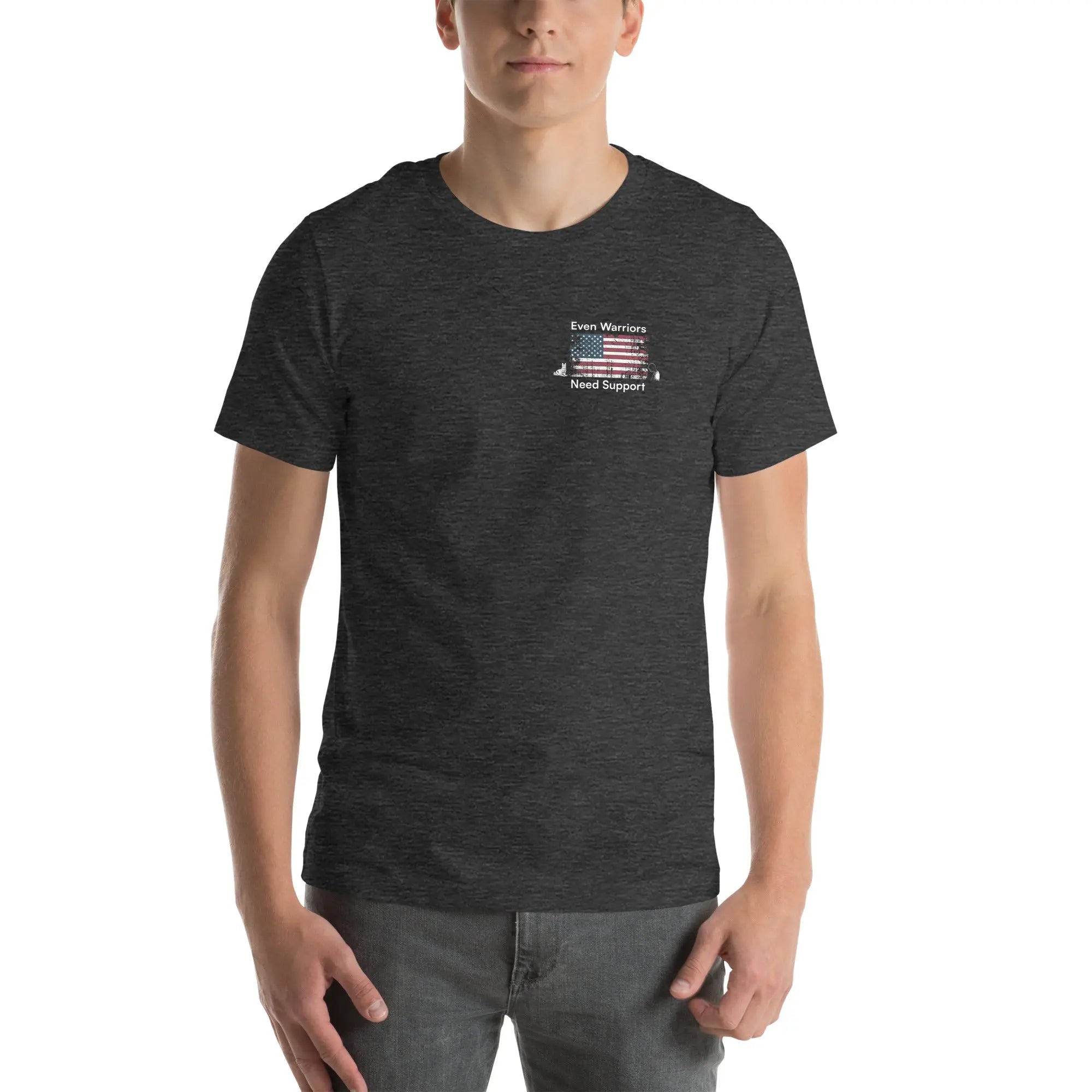 Even Warriors Need Support - Veterans Mental Health Awareness T-Shirt TENWRA™
