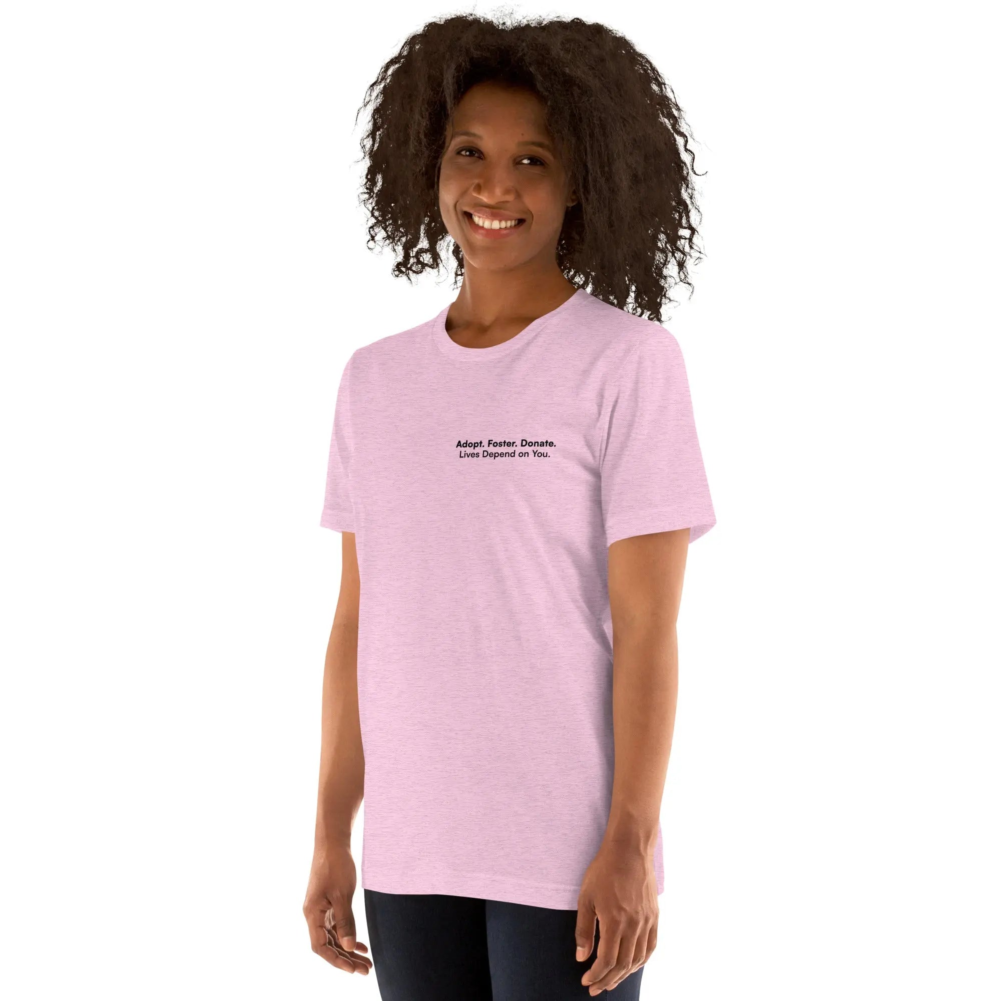 Adopt. Foster. Donate. - Animal Rescue & Adoption Awareness T-Shirt TENWRA™