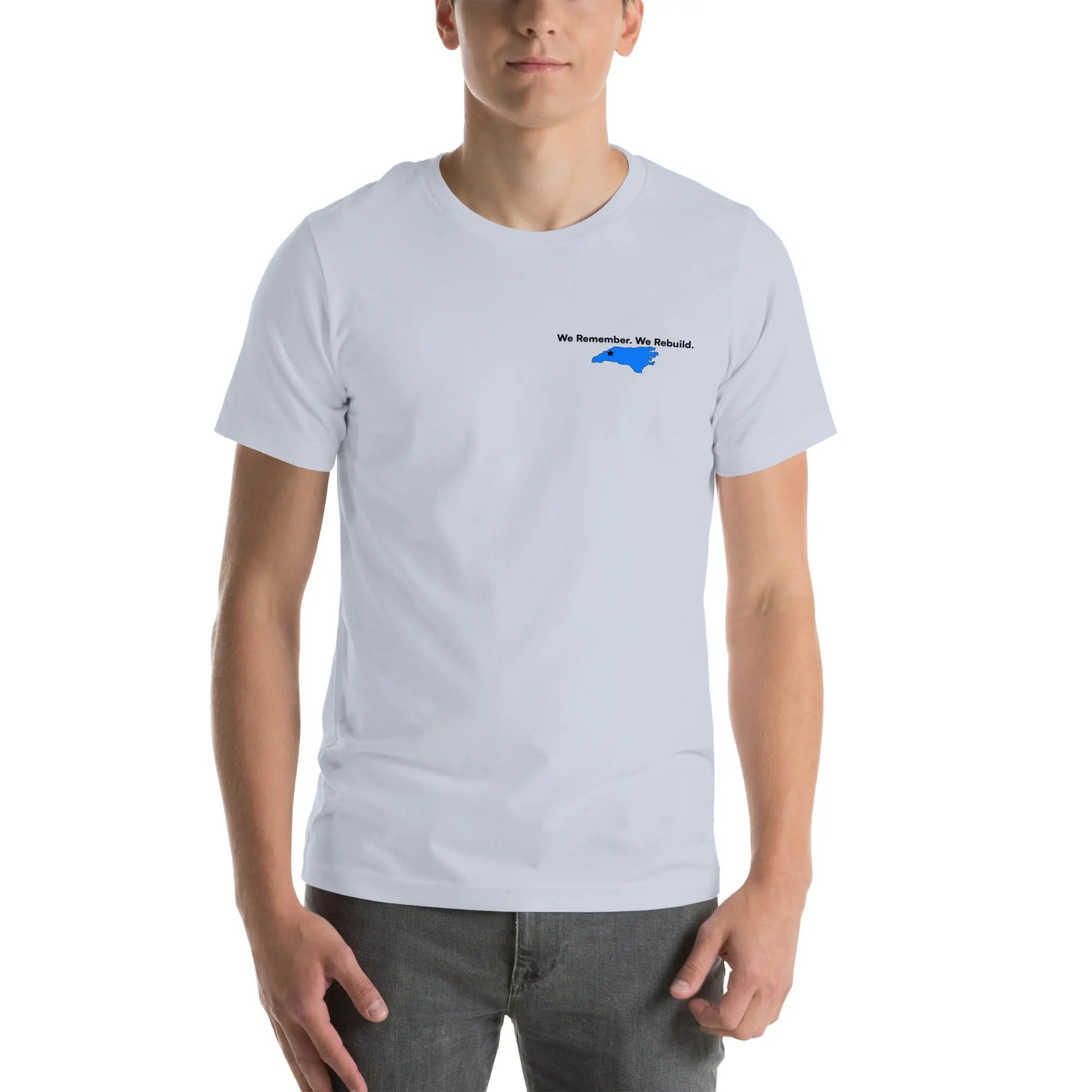 We Remember. We Rebuild. - Hurricane Helene Natural Disaster Relief T-Shirt TENWRA™