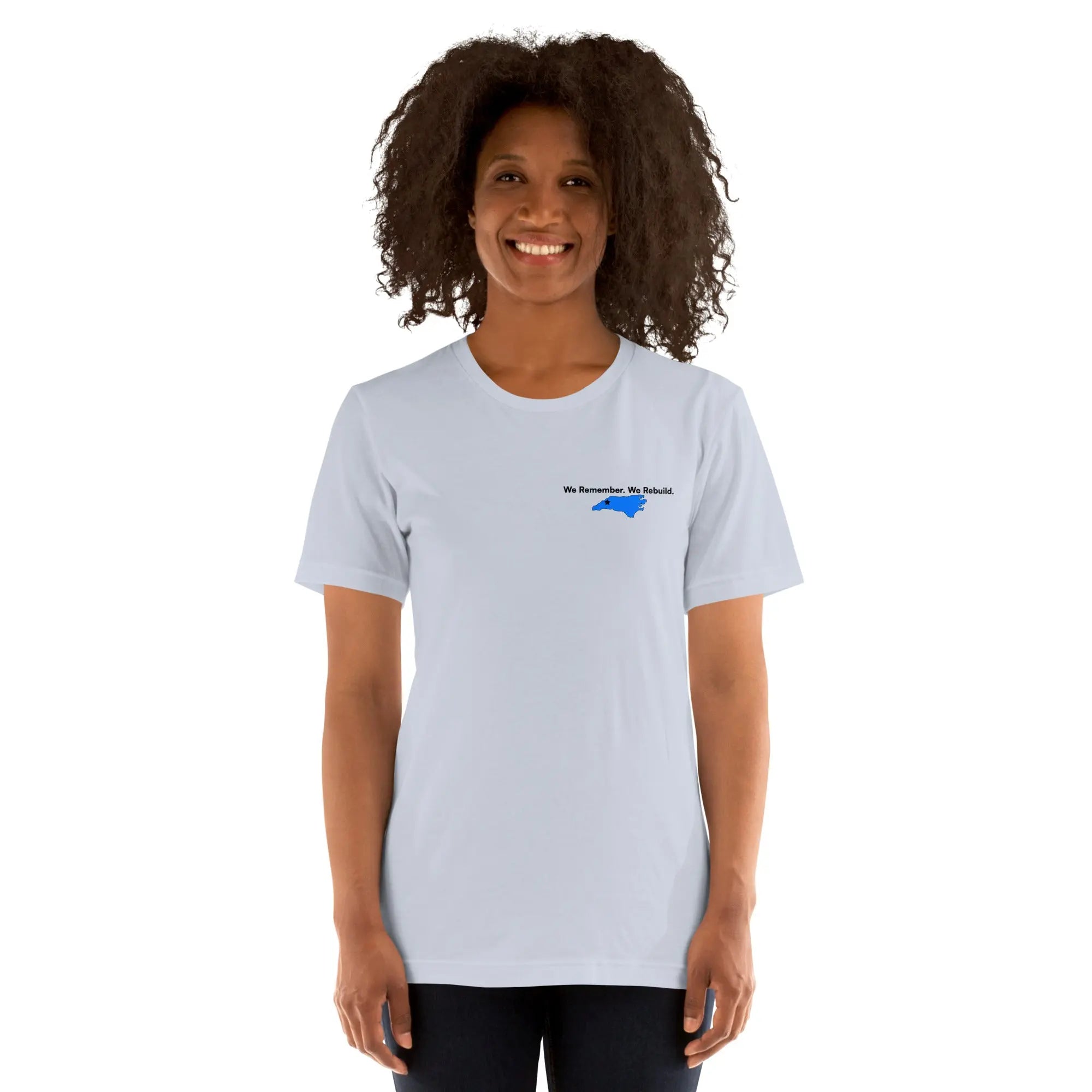 We Remember. We Rebuild. - Hurricane Helene Natural Disaster Relief T-Shirt TENWRA™