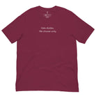 Hate Divides. We Choose Unity. - Together Against Hate T-Shirt TENWRA™