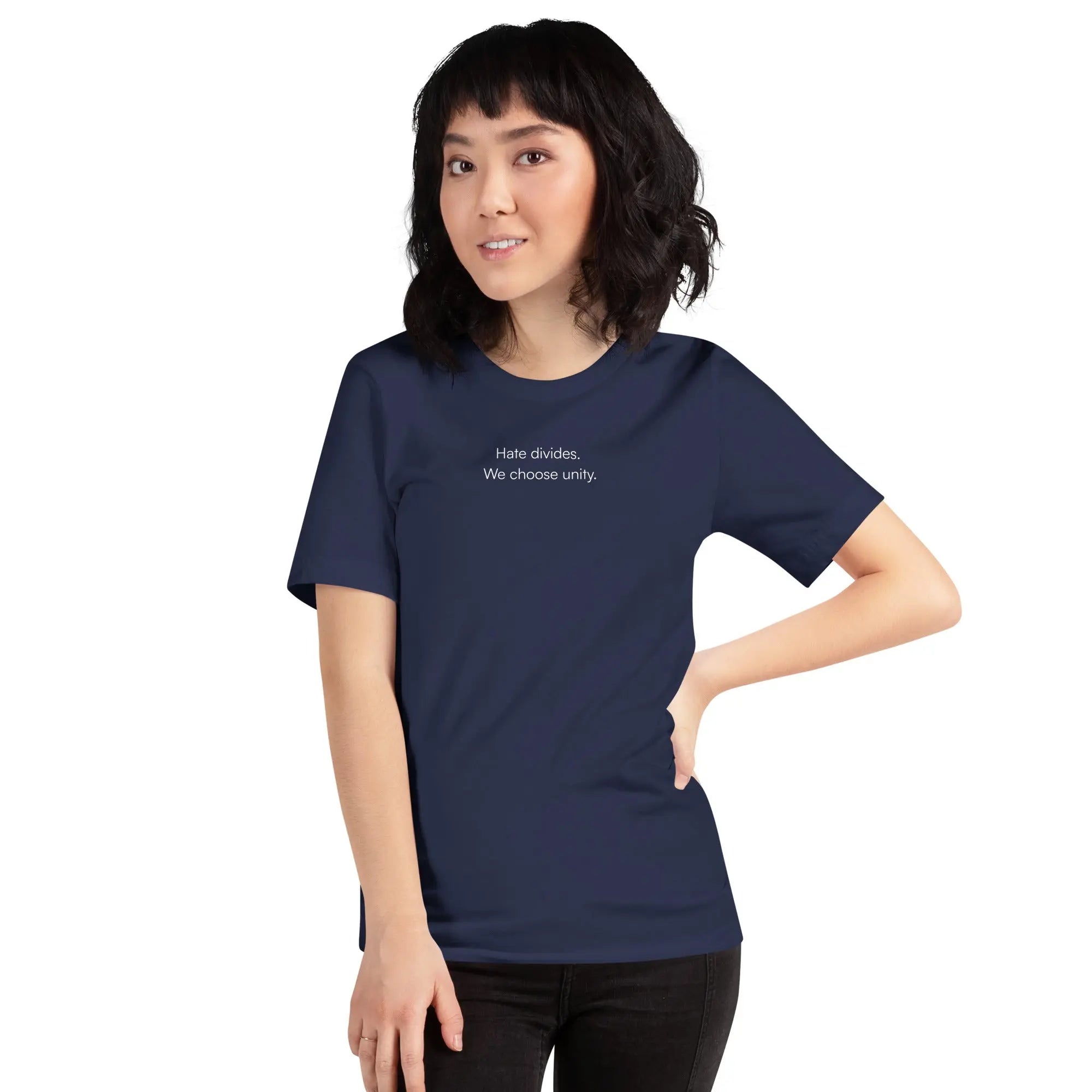 Hate Divides. We Choose Unity. - Together Against Hate T-Shirt TENWRA™