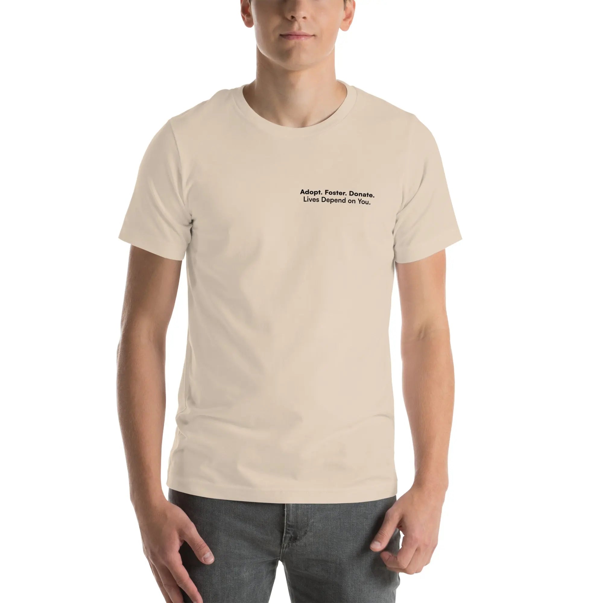 Adopt. Foster. Donate. - Animal Rescue & Adoption Awareness T-Shirt TENWRA™